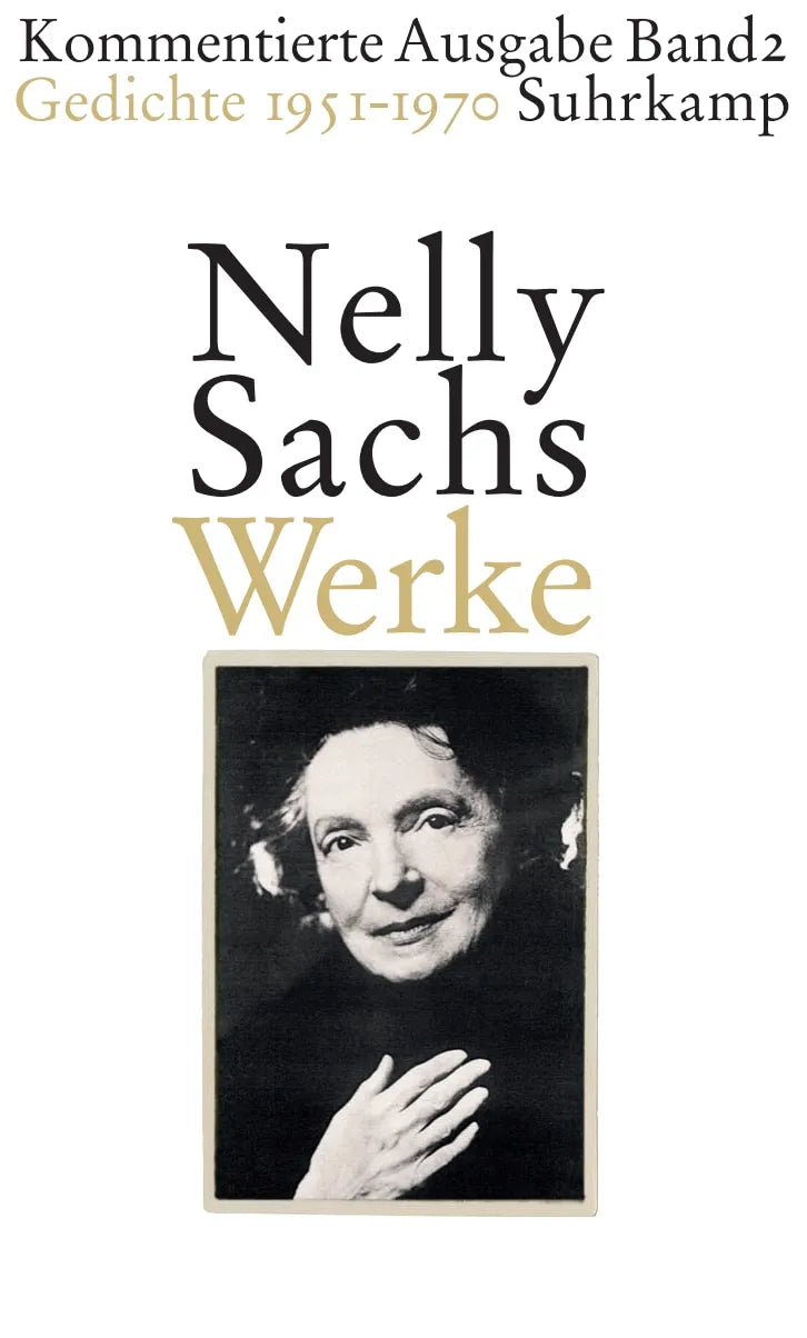 Buchcover von 'Werke. Kommentierte Ausgabe in vier Bänden' - Gebundene Ausgabe von Nelly Sachs