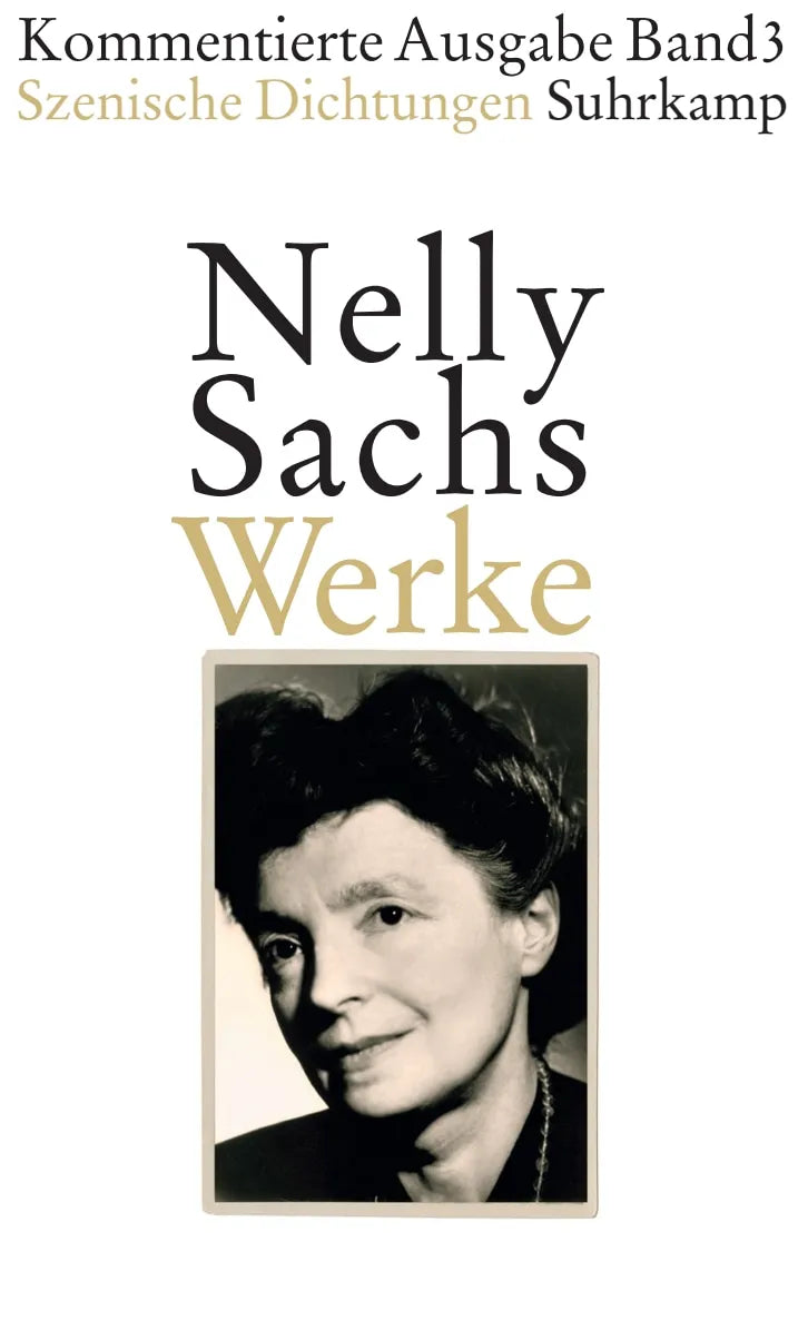 Buchcover von 'Werke. Kommentierte Ausgabe in vier Bänden' - Gebundene Ausgabe von Nelly Sachs