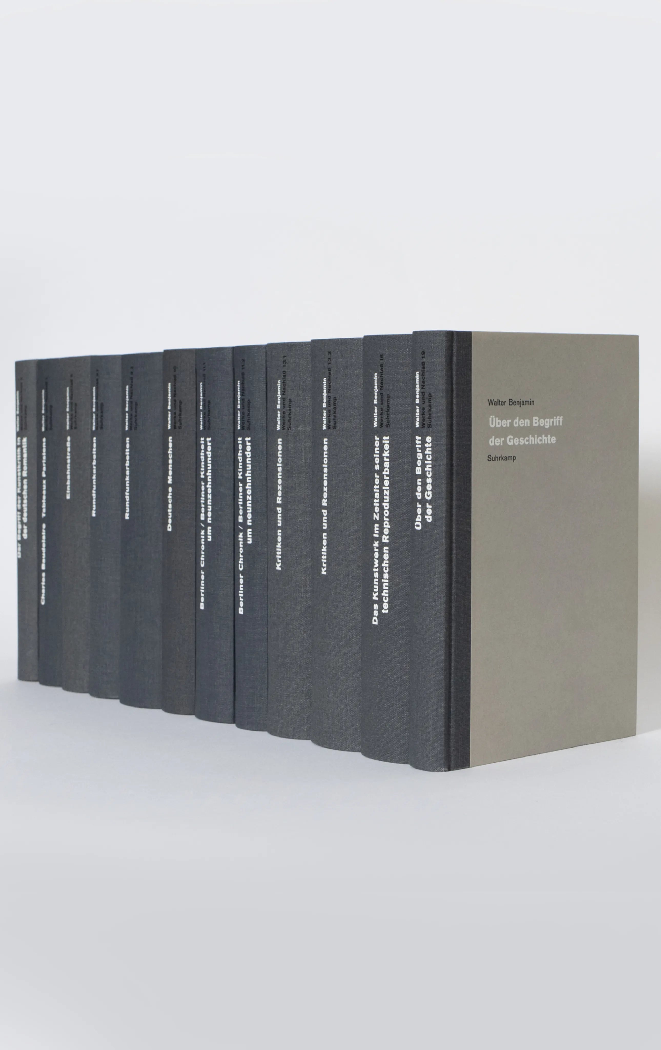 Buchcover von 'Werke und Nachlaß. Kritische Gesamtausgabe in 21 Bänden' - Gebundene Ausgabe von Walter Benjamin