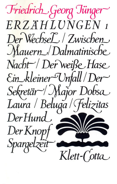 Werke. Werkausgabe in zwölf Bänden / Erzählungen 1-3