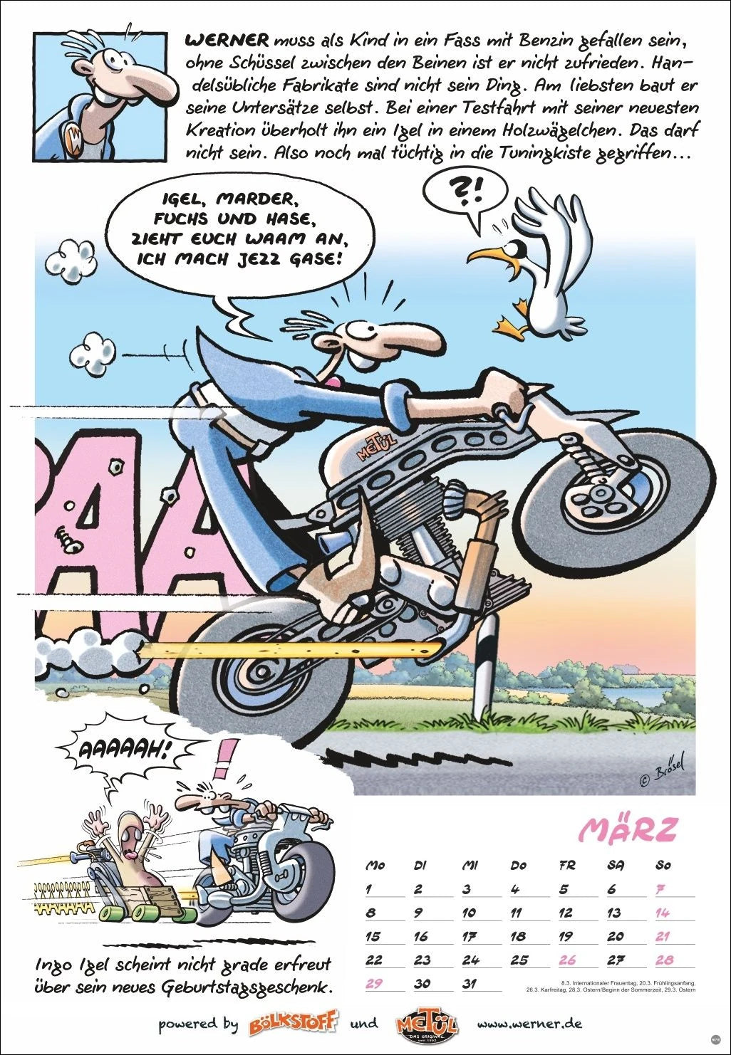 Werner Kalender 2027 – Ansicht