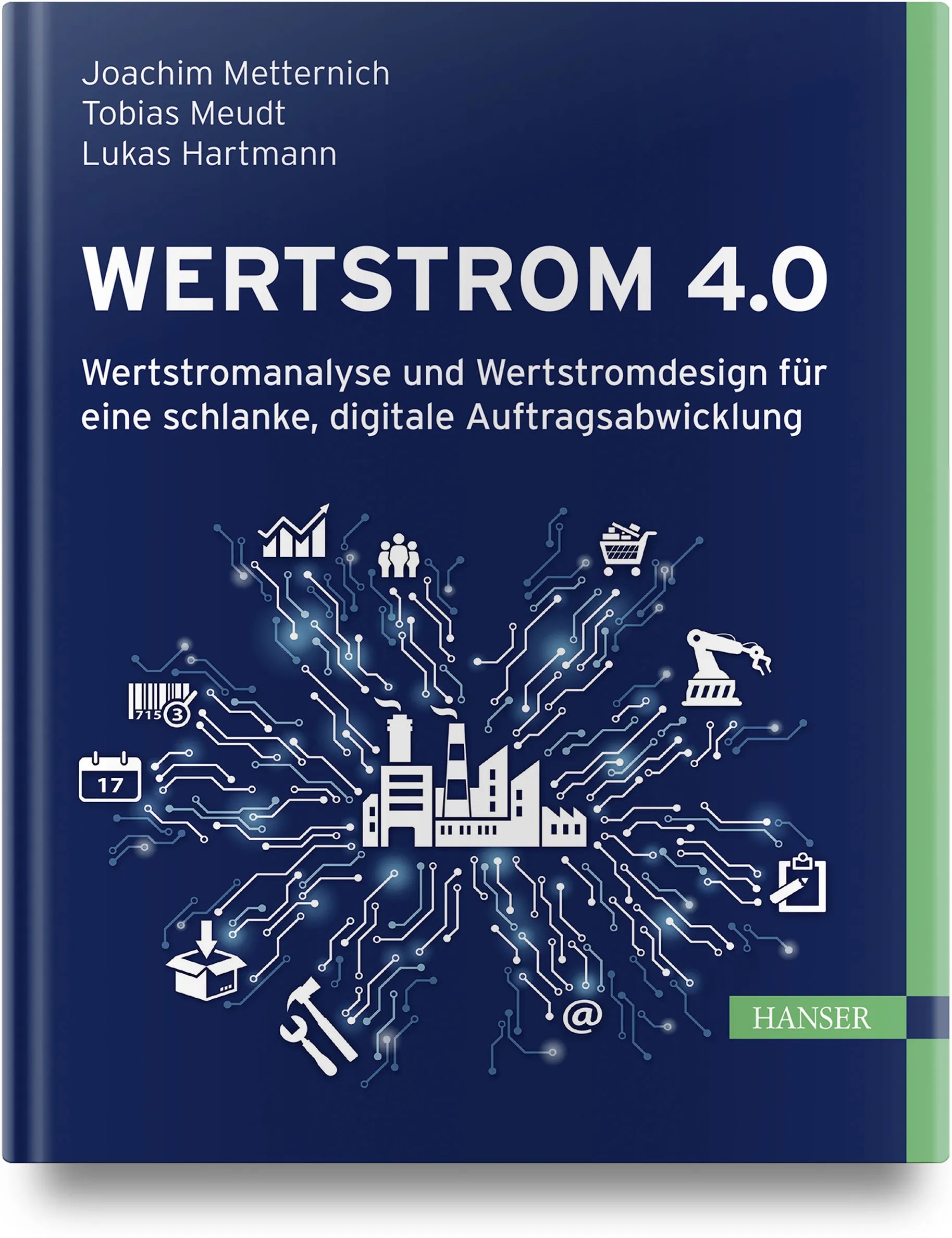 Buchcover von 'Wertstrom 4.0' - Gebundene Ausgabe von Joachim Metternich