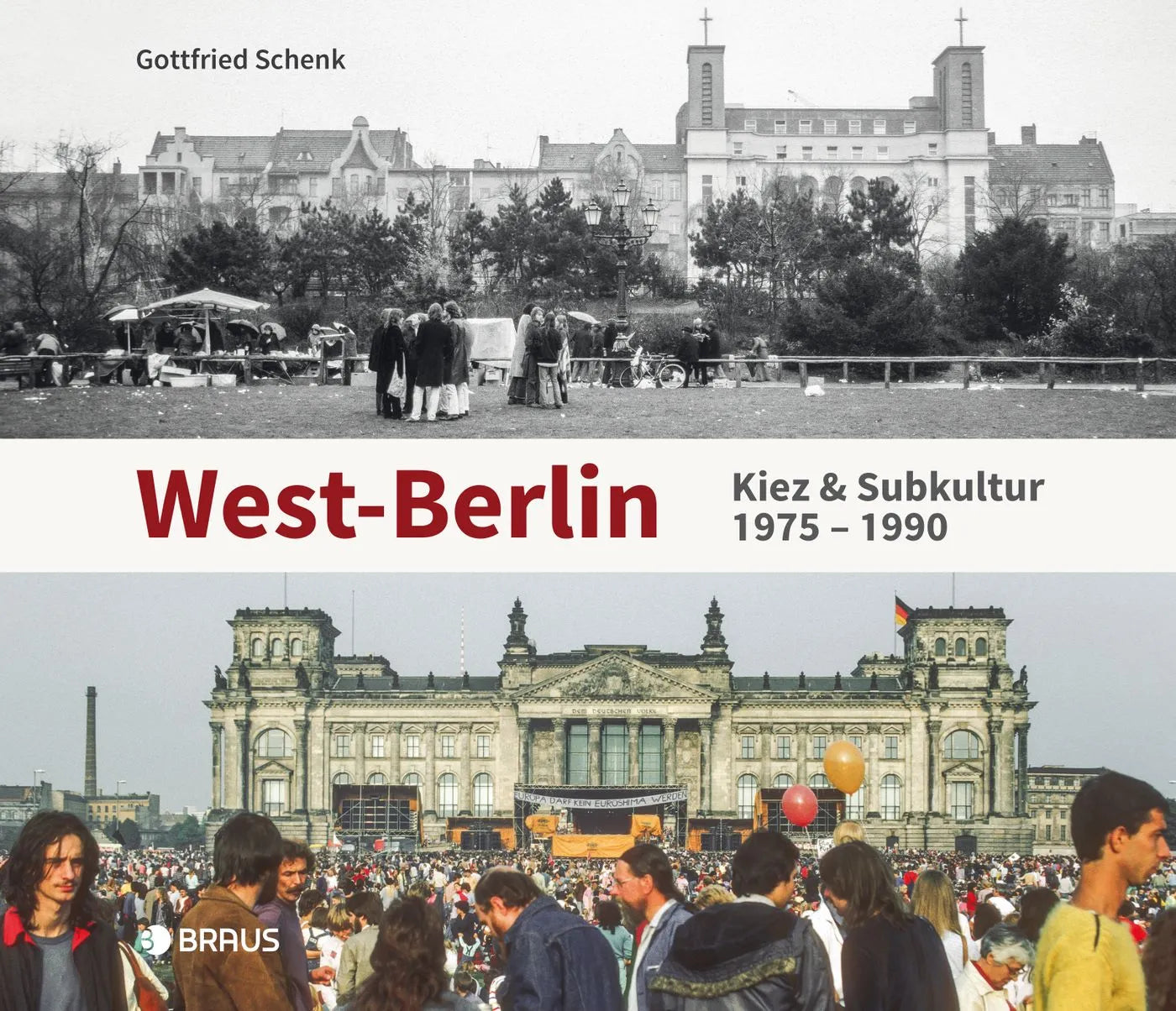 Buchcover von 'West-Berlin' - Gebundene Ausgabe von Gottfried Schenk