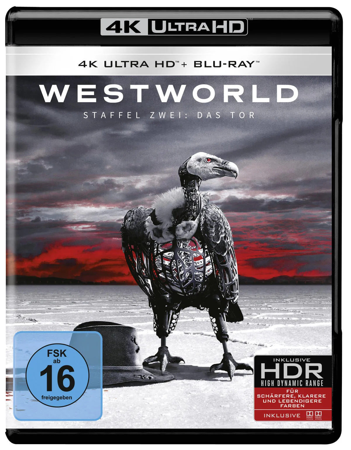 Westworld - Staffel 2  [3 BR4Ks] (+ 3 BRs) - Blu-ray 4K Ultra HD