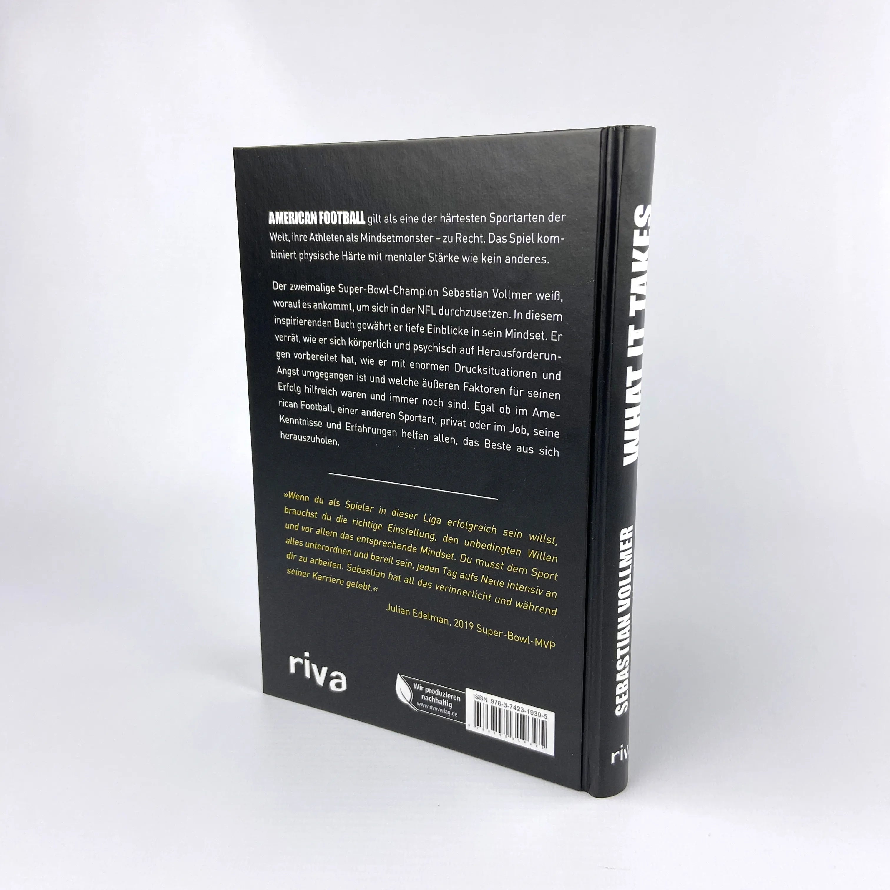 Innenansicht von 'What it takes' - Gebundene Ausgabe