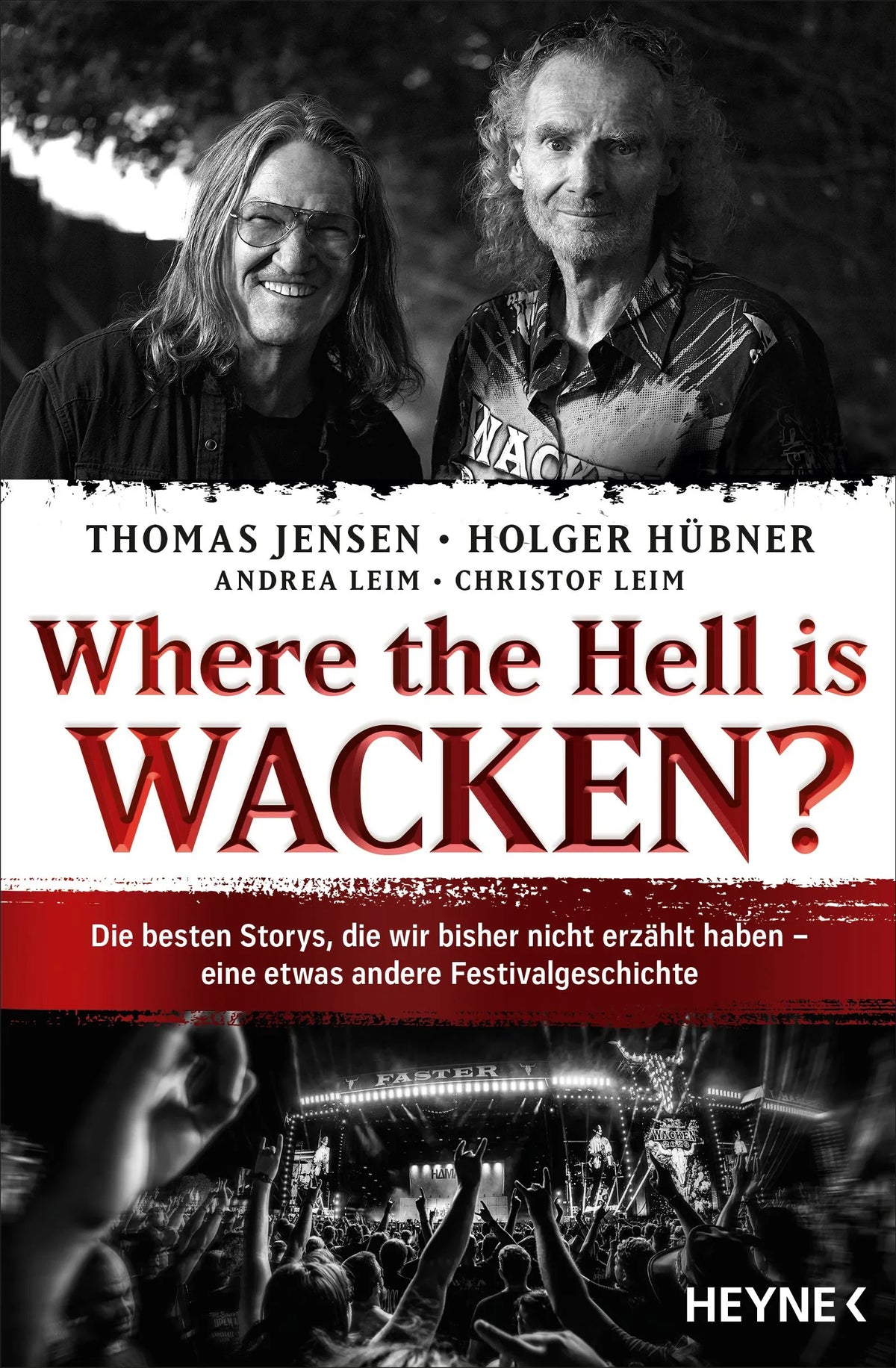 Cover: Where the Hell is Wacken? (Hardcover) von Holger Hübner
