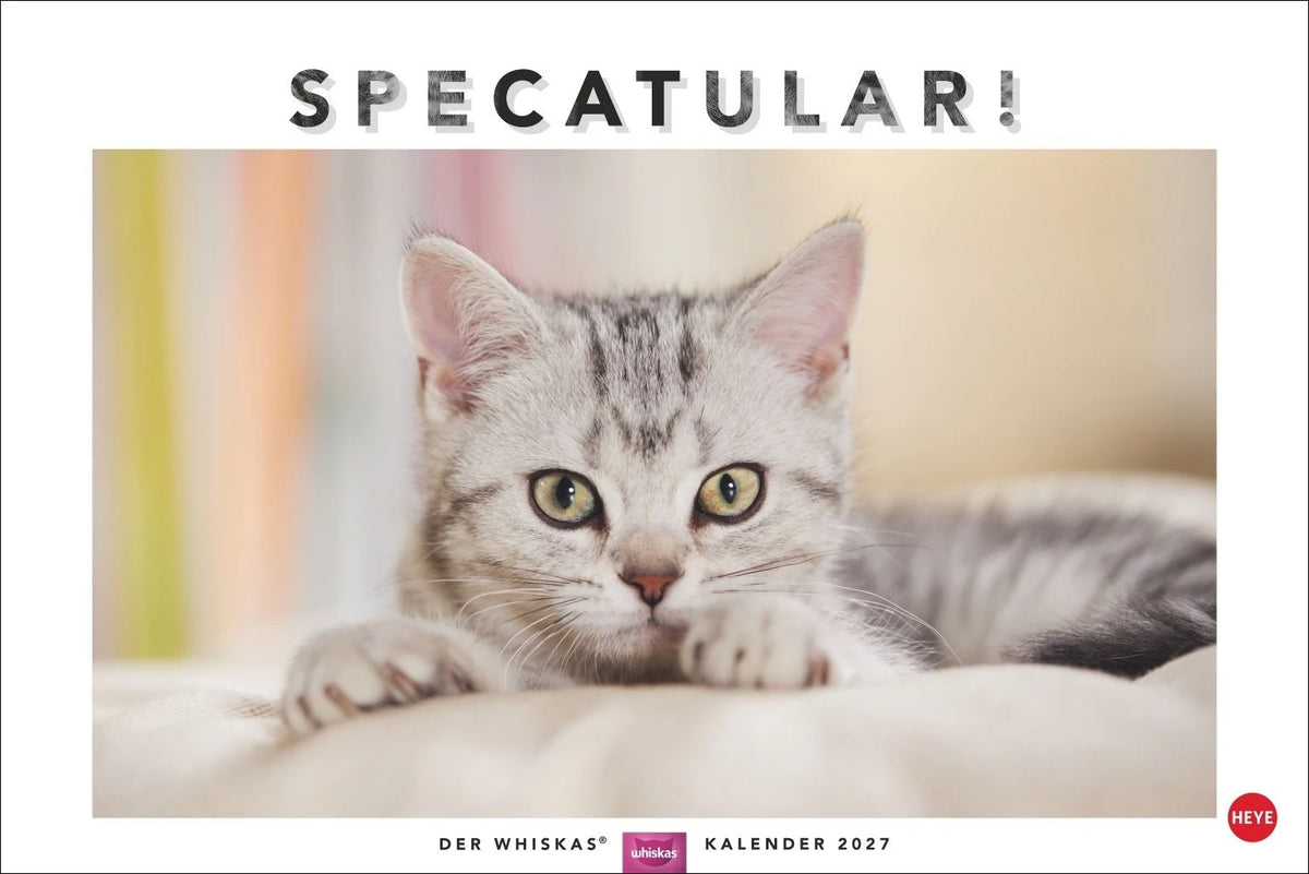 Wandkalender: Whiskas Katzenkalender 2027