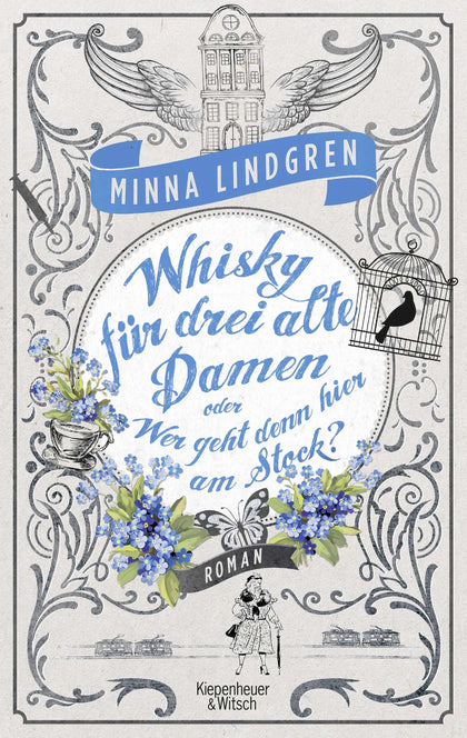 Buchcover von 'Whisky für drei alte Damen oder Wer geht hier am Stock?' - Paperback von Minna Lindgren