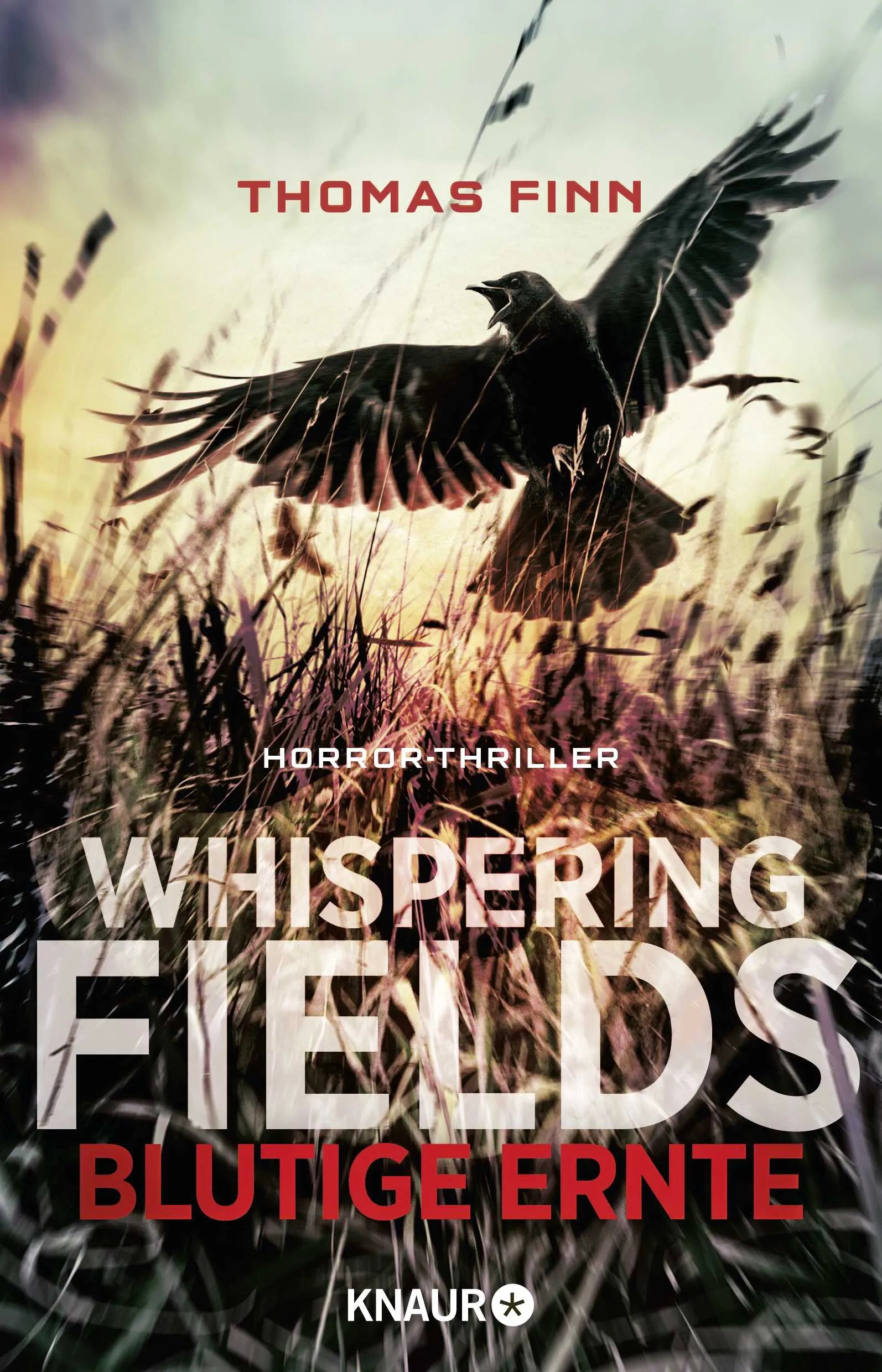 Buchcover von 'Whispering Fields - Blutige Ernte' - Paperback von Thomas Finn