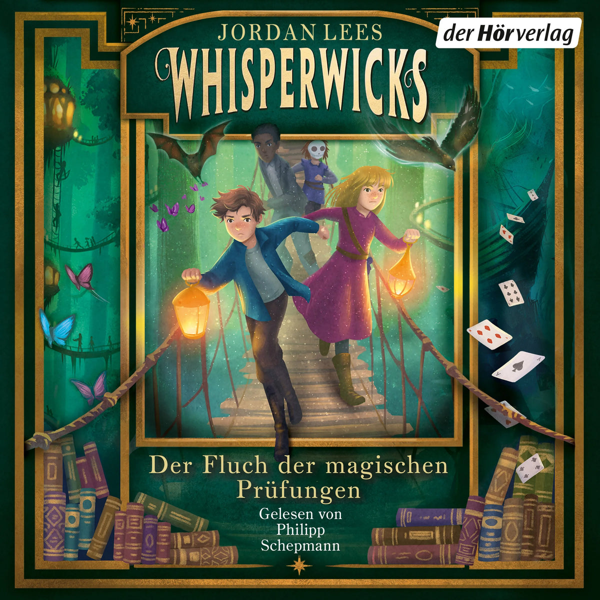 Cover: Whisperwicks - Der Fluch der magischen Prüfungen (Hörbuch Download) von Jordan Lees