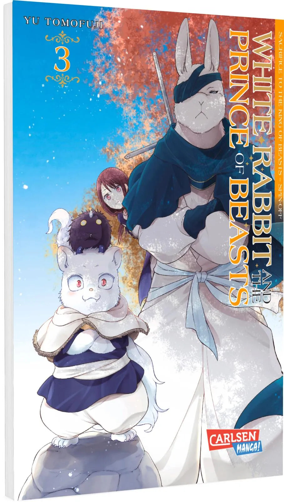 Buchcover von 'White Rabbit and the Prince of Beasts 3' - Taschenbuch von Yu Tomofuji