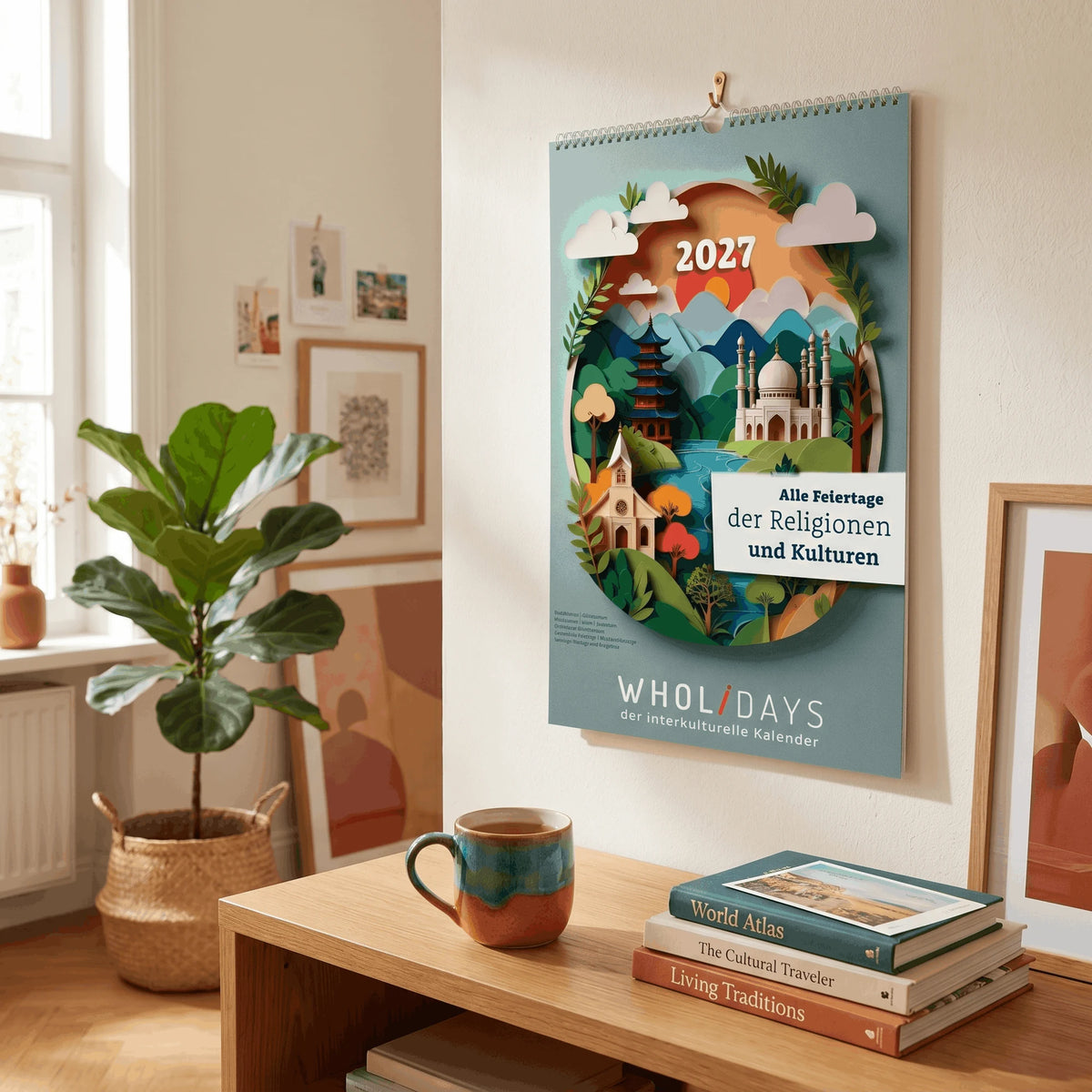 wholidays Kalender 2027 – Ansicht