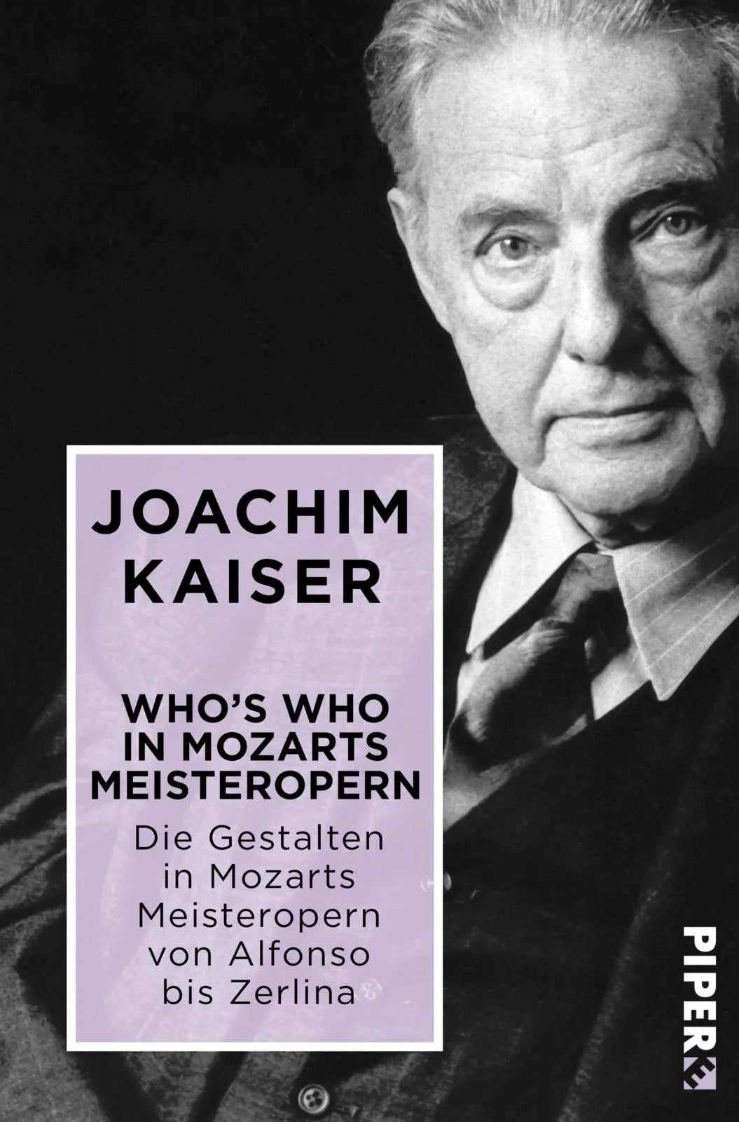 Buchcover von 'Who´s who in Mozarts Meisteropern' - Taschenbuch von Joachim Kaiser