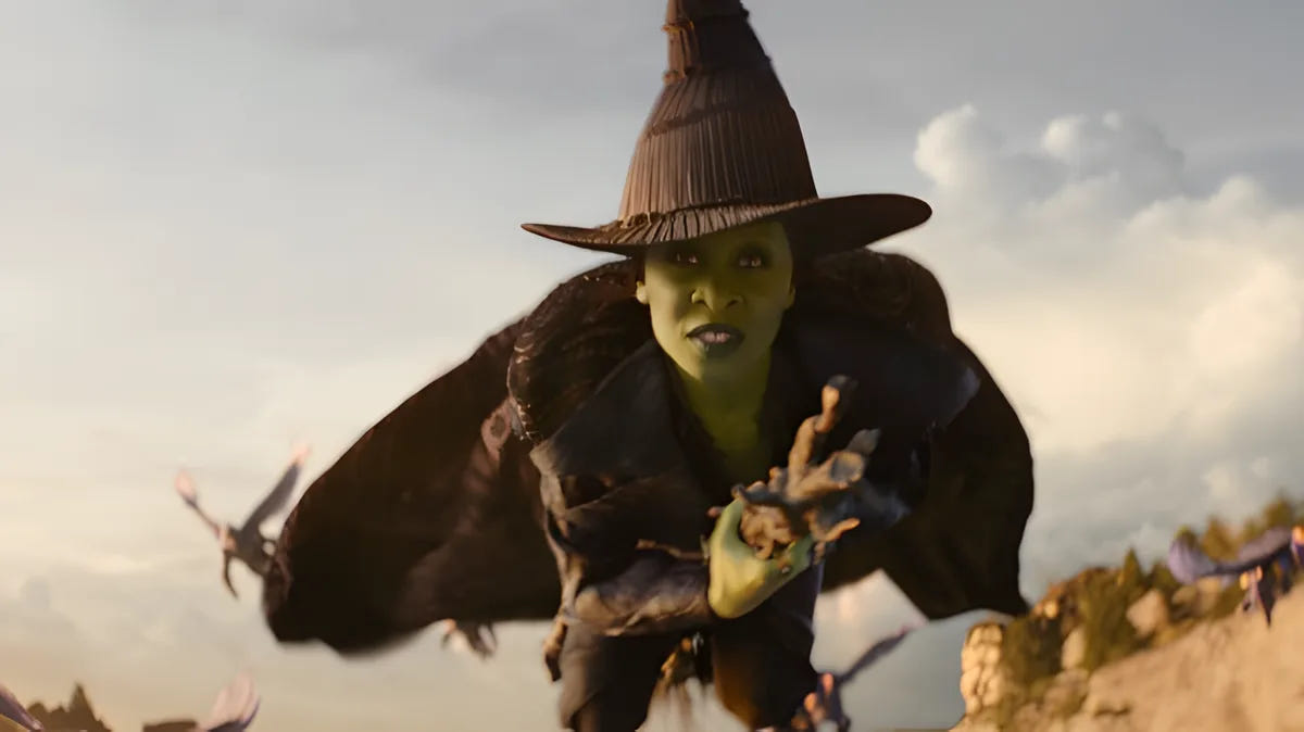 Filmszene 3 aus Wicked: Teil 2 – 4K UHD Blu-ray. Regie: Jon M. Chu