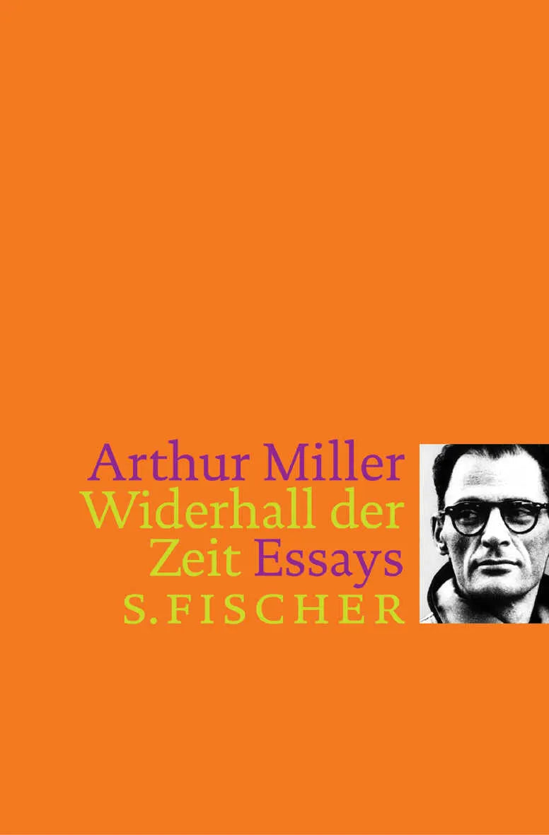 Buchcover von 'Widerhall der Zeit' - Gebundene Ausgabe von Arthur Miller