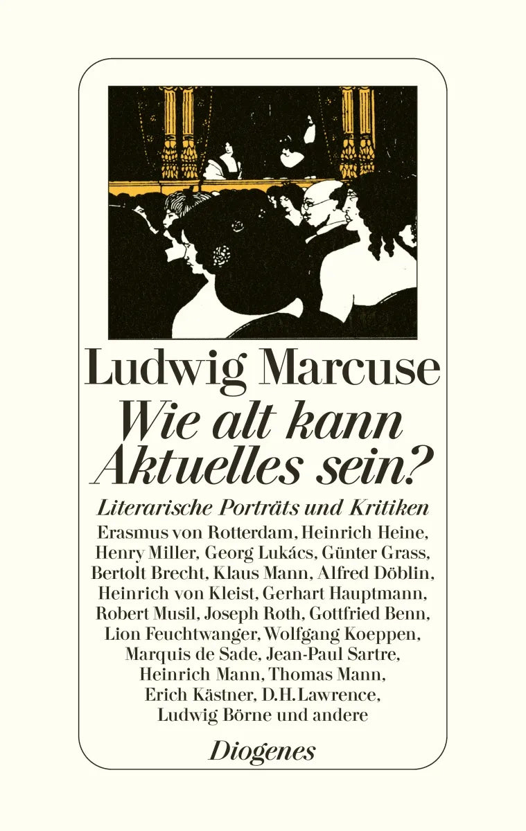 Buchcover von 'Wie alt kann Aktuelles sein?' - Gebundene Ausgabe von Ludwig Marcuse