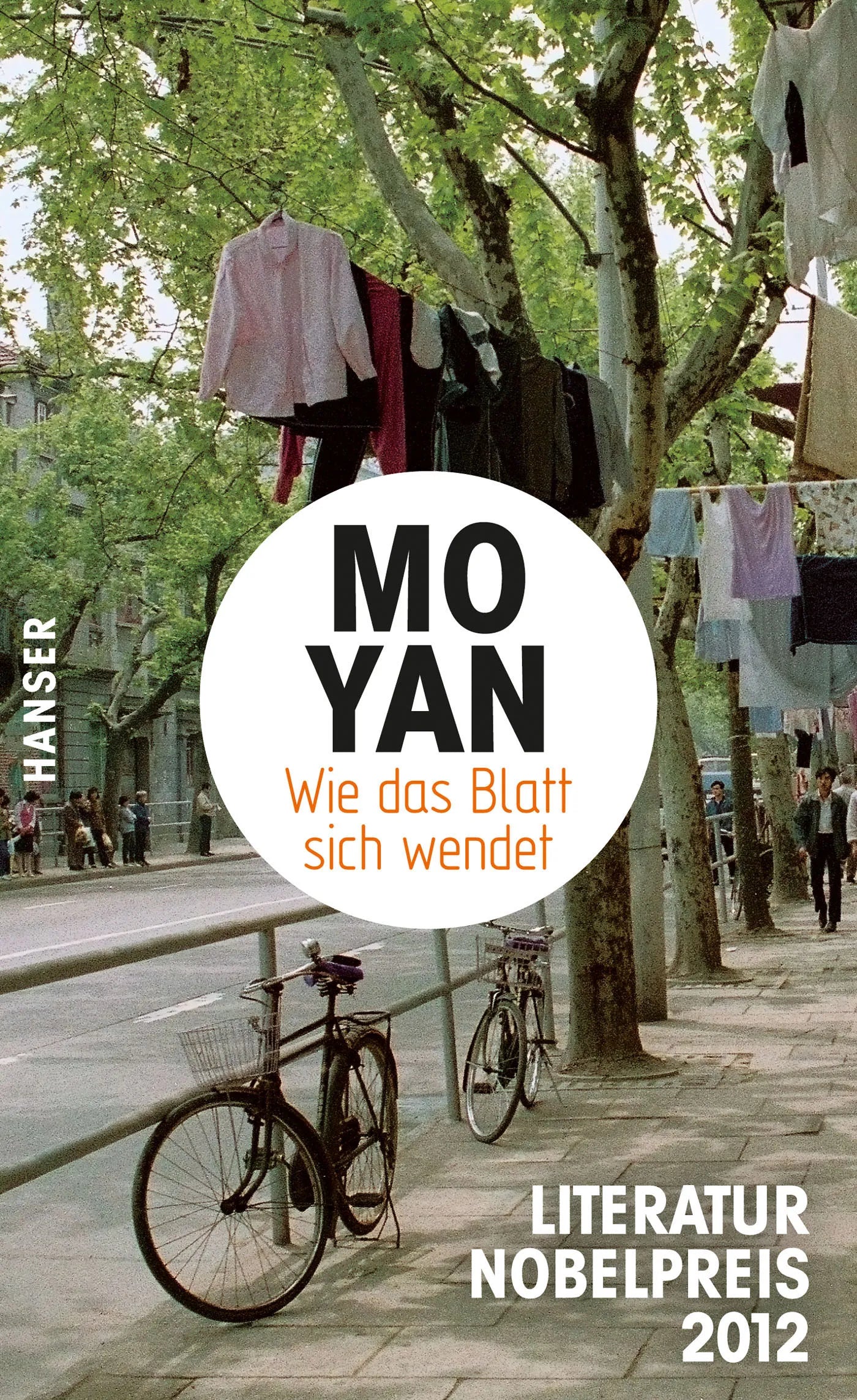 Buchcover von 'Wie das Blatt sich wendet' - Gebundene Ausgabe von Mo Yan