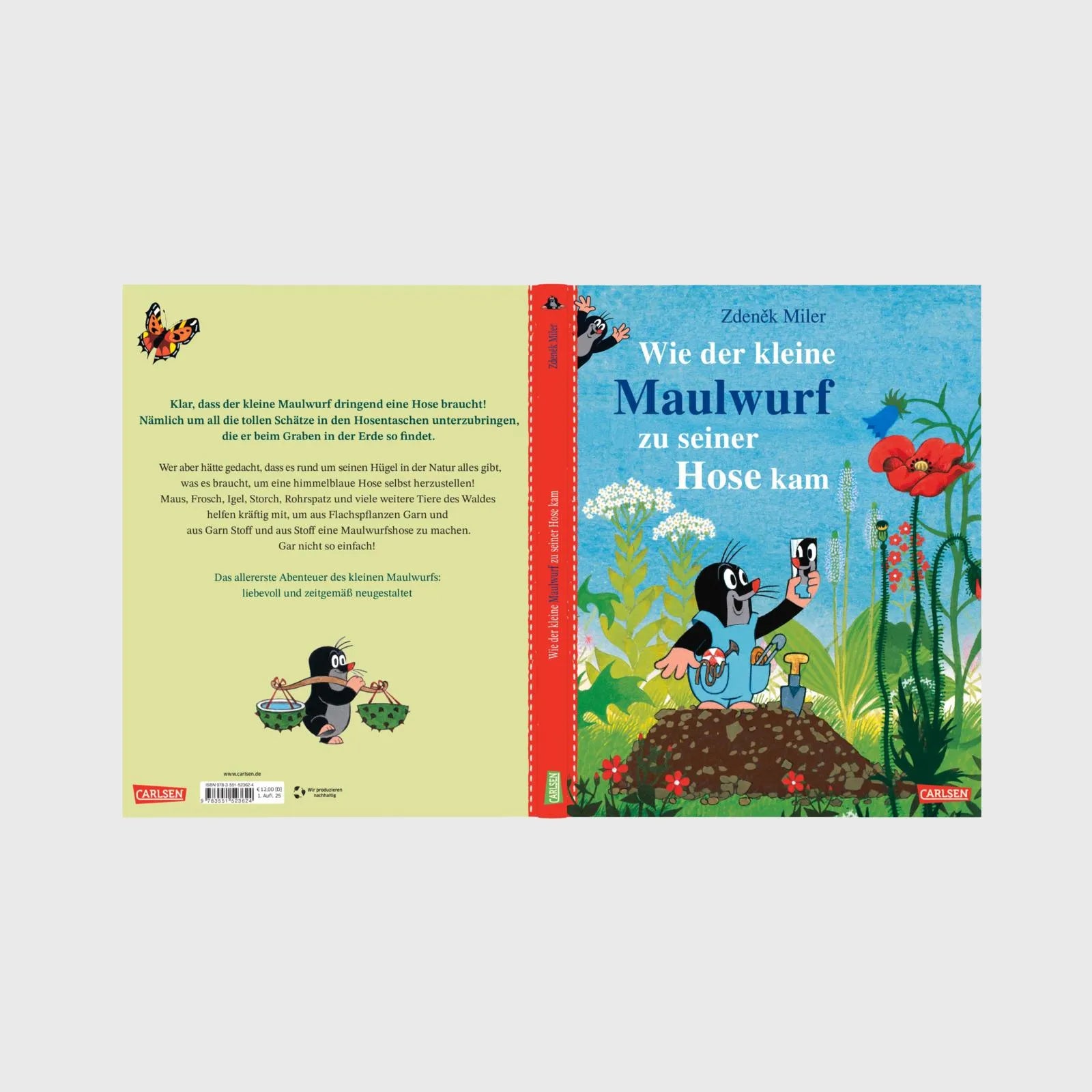Detailansicht: Wie der kleine Maulwurf zu seiner Hose kam (Hardcover)
