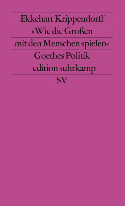 »Wie die Großen mit den Menschen spielen«