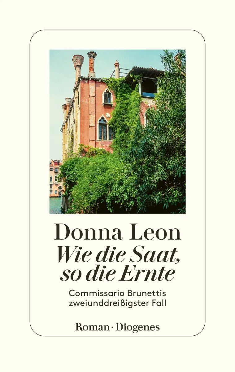 Buchcover von 'Wie die Saat, so die Ernte' - Gebundene Ausgabe von Donna Leon