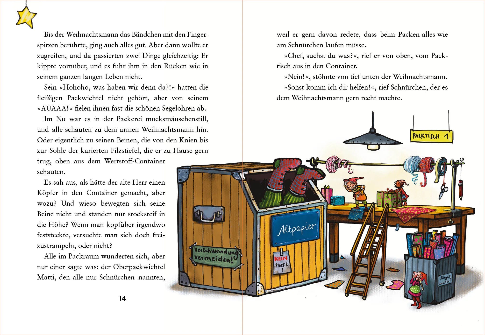 Produktansicht: Wie die Wichtelinnen Weihnachten retteten (Gebundene Ausgabe)