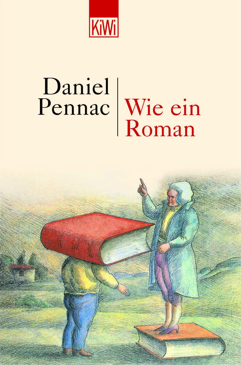 Buchcover von 'Wie ein Roman' - Taschenbuch von Daniel Pennac