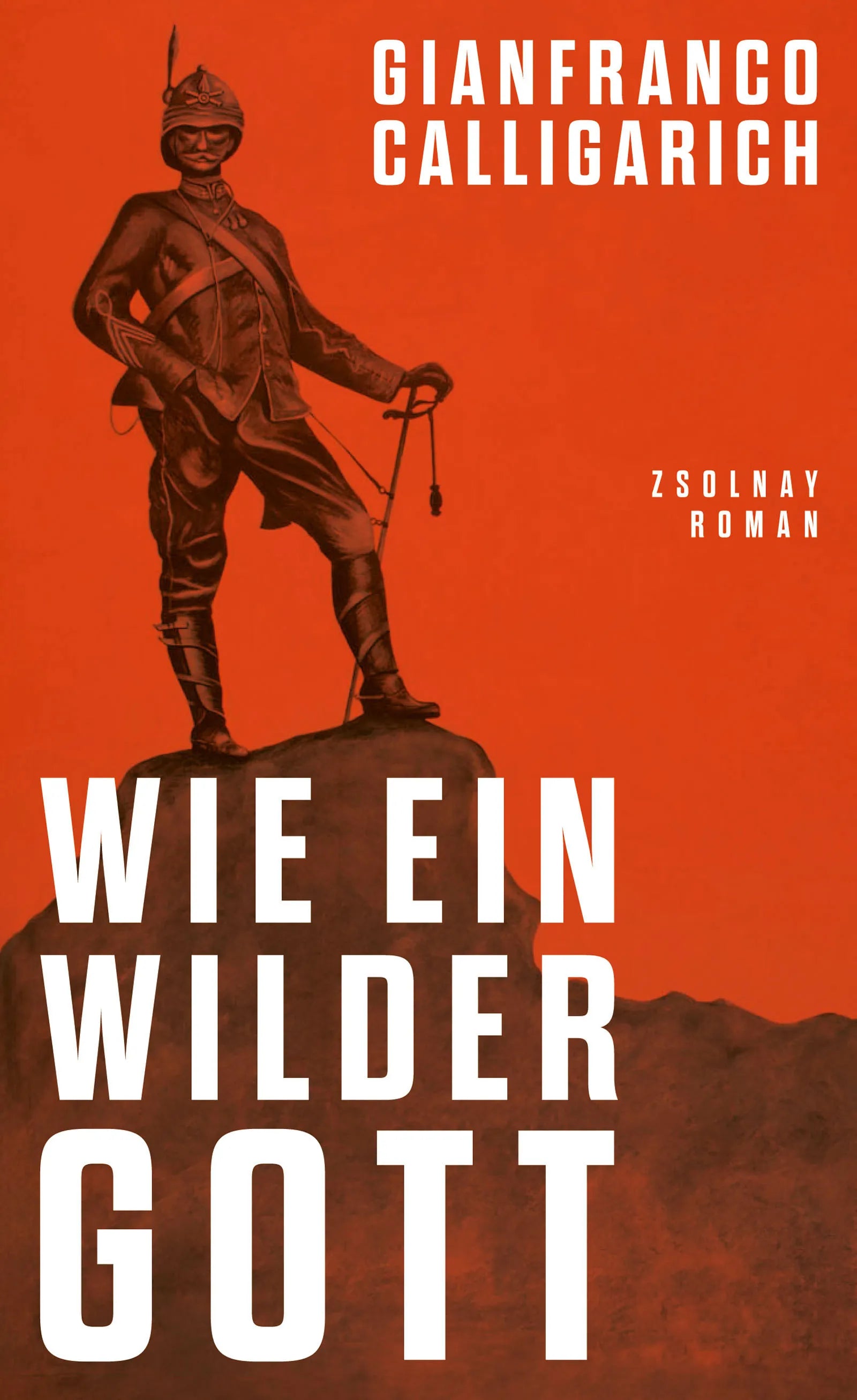 Buchcover von 'Wie ein wilder Gott' - Gebundene Ausgabe von Gianfranco Calligarich