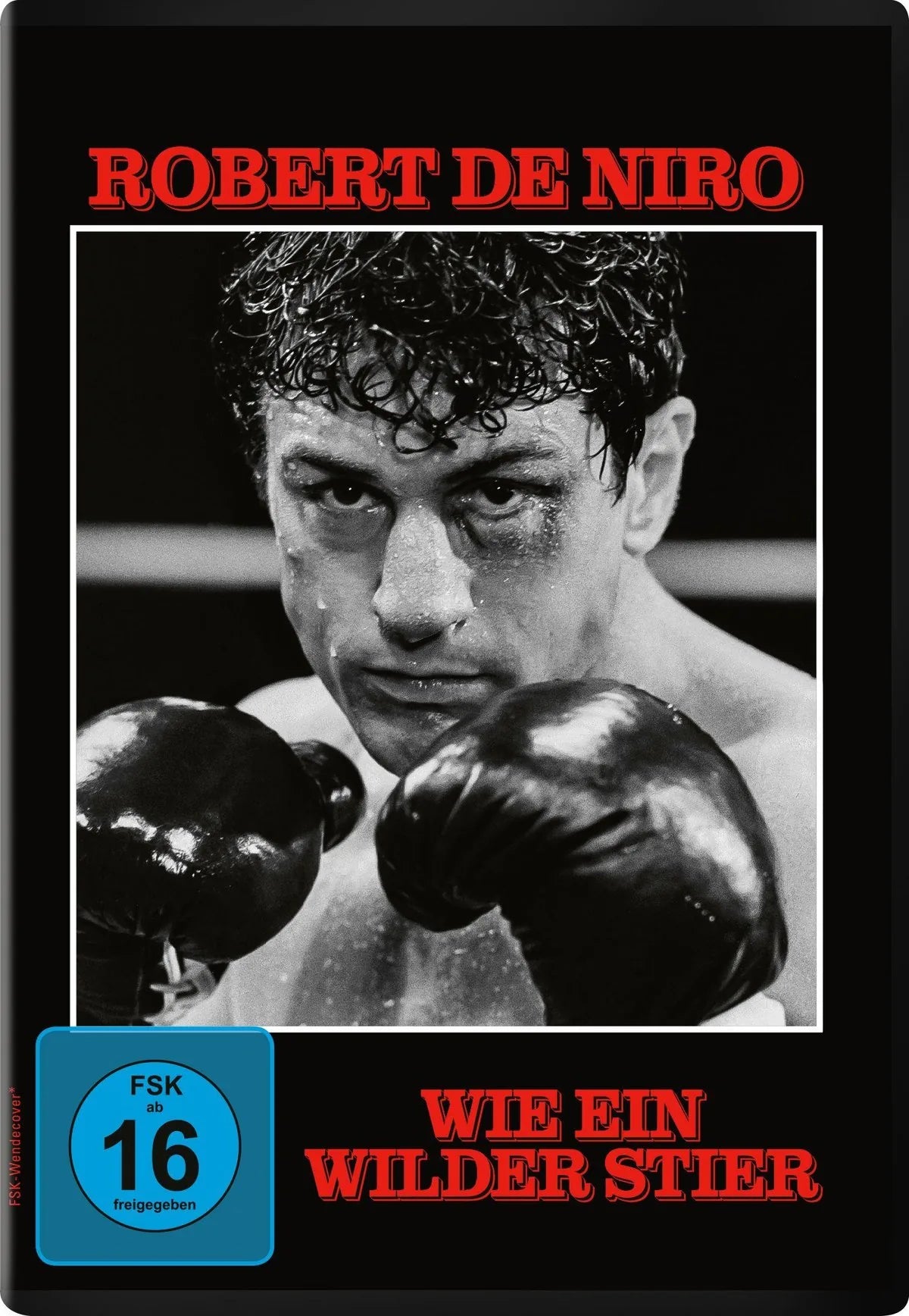 DVD-Cover: Wie ein wilder Stier. Regie: Martin Scorsese