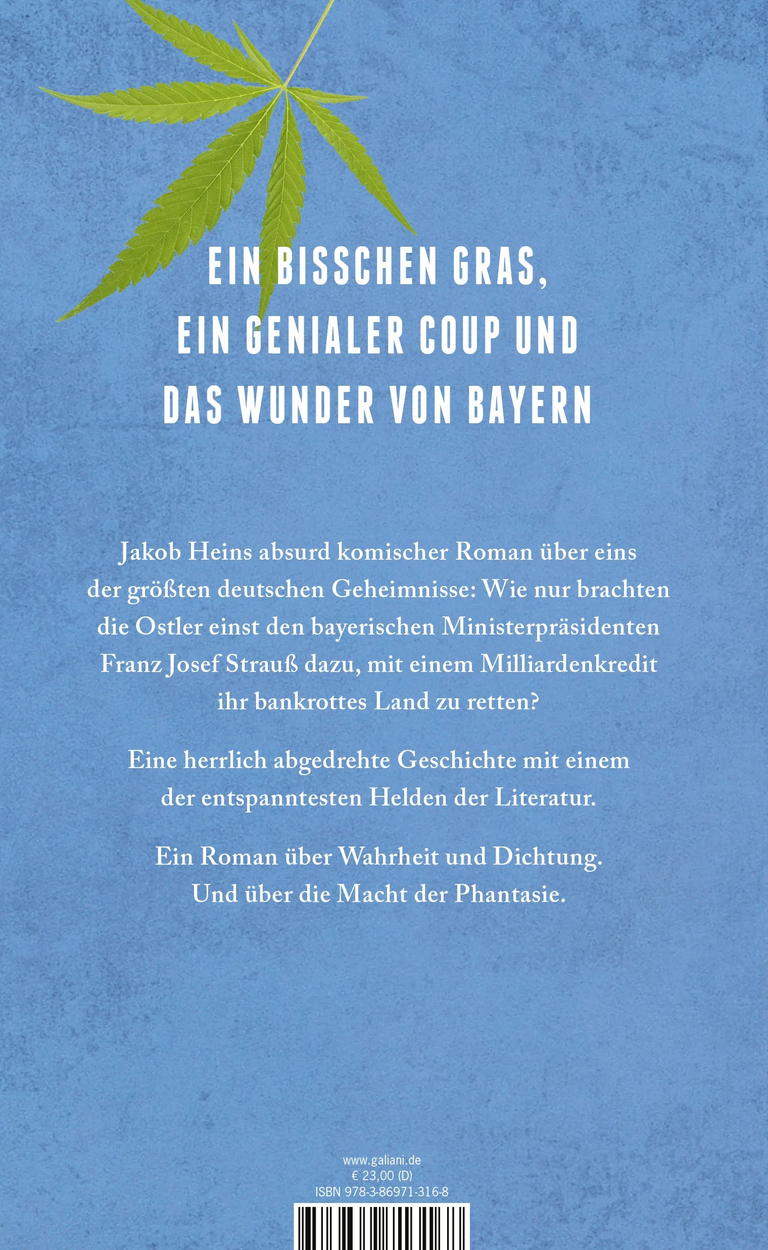 Rückseite: Wie Grischa mit einer verwegenen Idee beinahe den Weltfrieden auslöste (Hardcover)