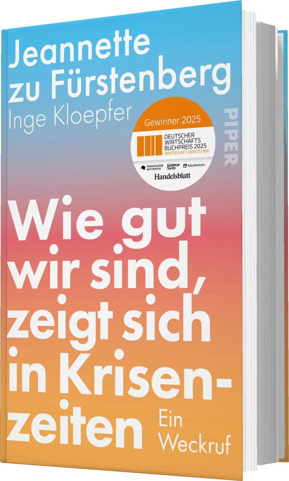 Jeannette zu Fürstenberg - Wie gut wir sind, zeigt sich in Krisenzeiten