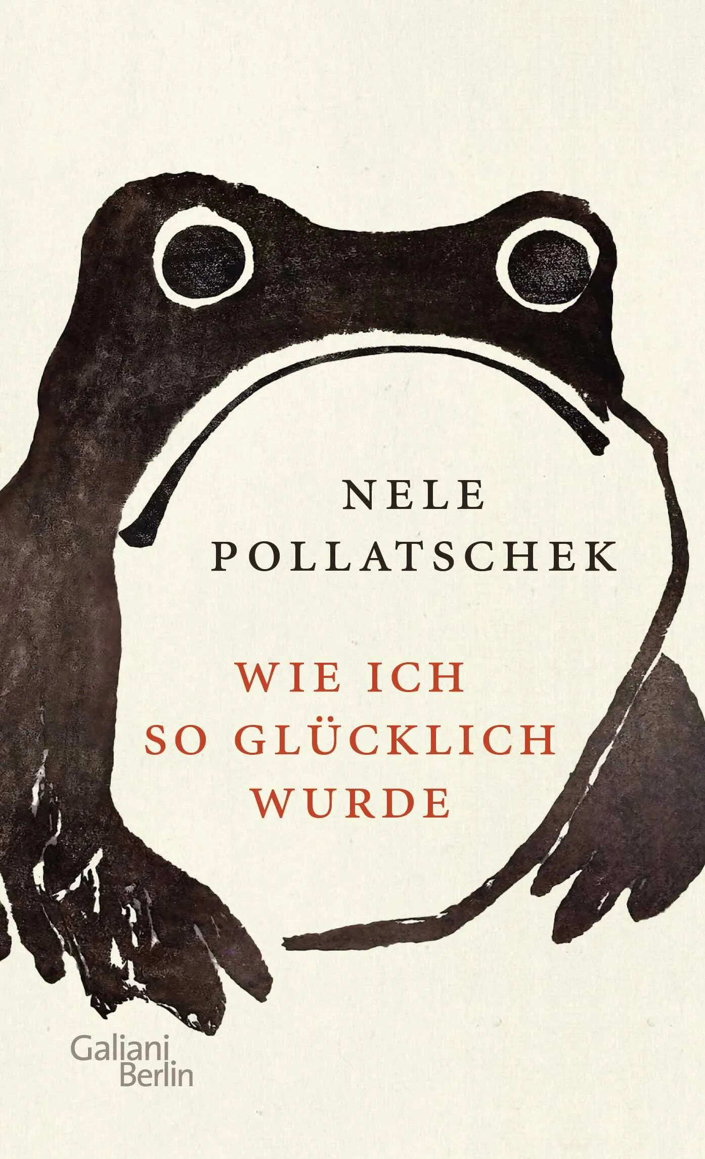 Cover: Wie ich so glücklich wurde (Hardcover) von Nele Pollatschek