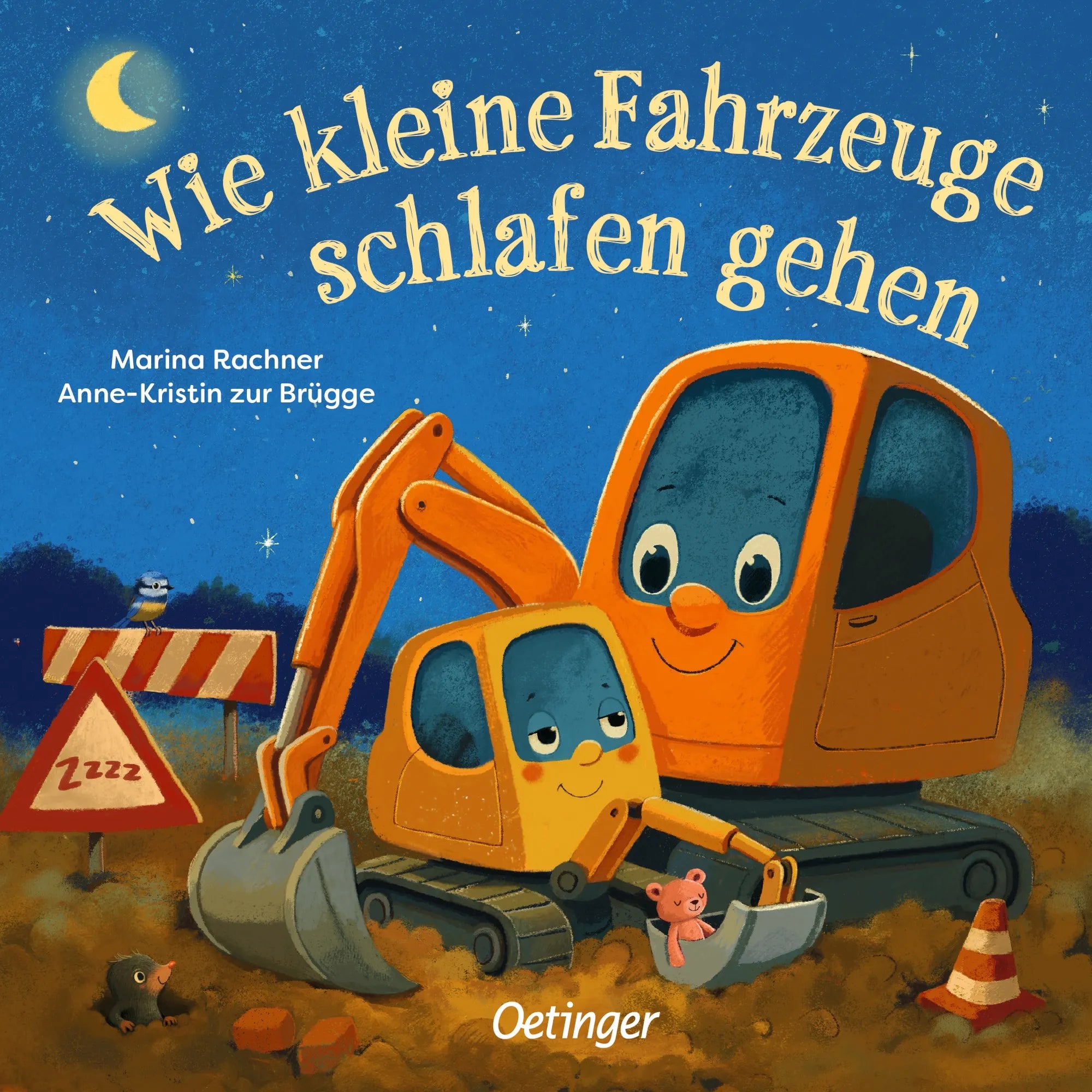 Cover: Wie kleine Fahrzeuge schlafen gehen (Hardcover) von Anne-Kristin zur Brügge