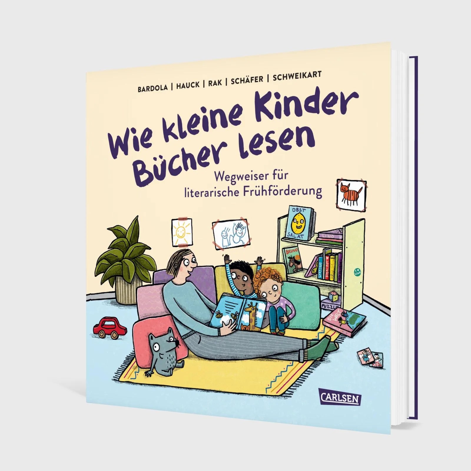 Alexandra Rak - Wie kleine Kinder Bücher lesen