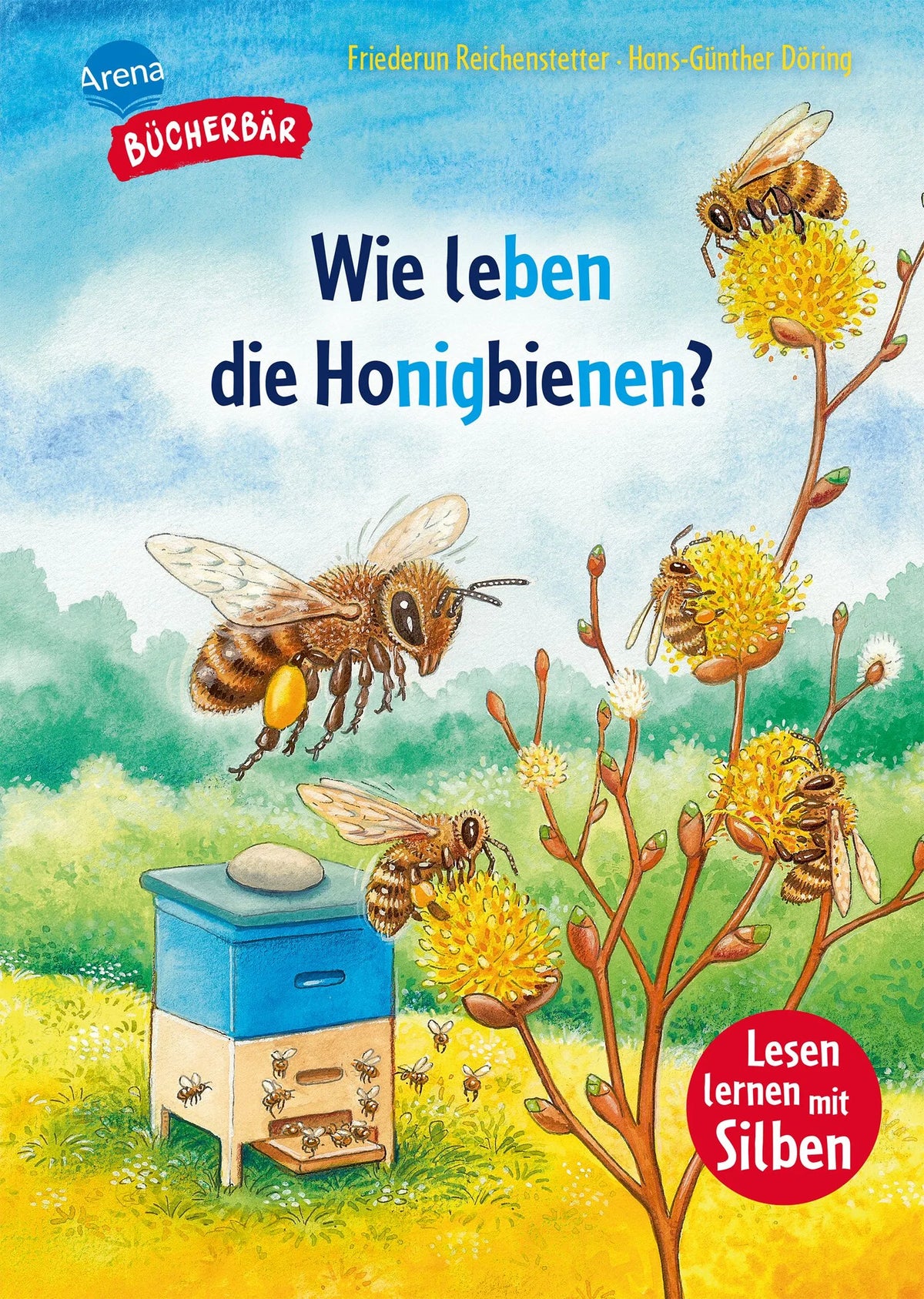 Cover: Wie leben die Honigbienen? (Hardcover) von Friederun Reichenstetter