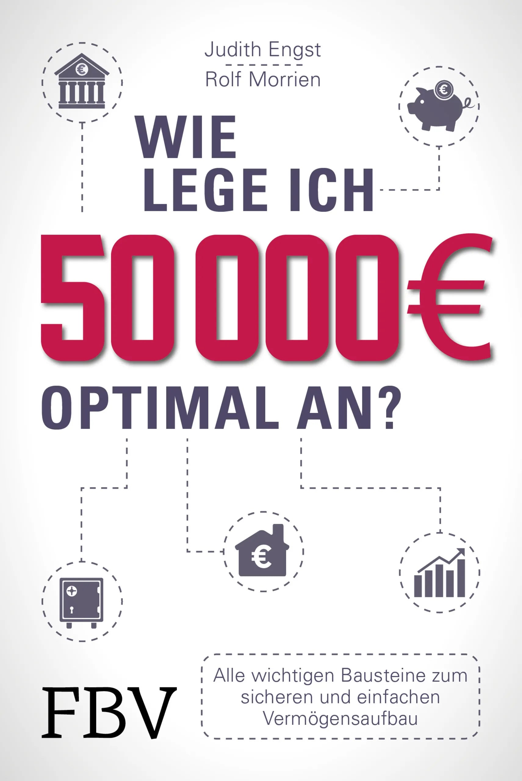 Buchcover von 'Wie lege ich 50000 Euro optimal an?' - Taschenbuch von Rolf Morrien