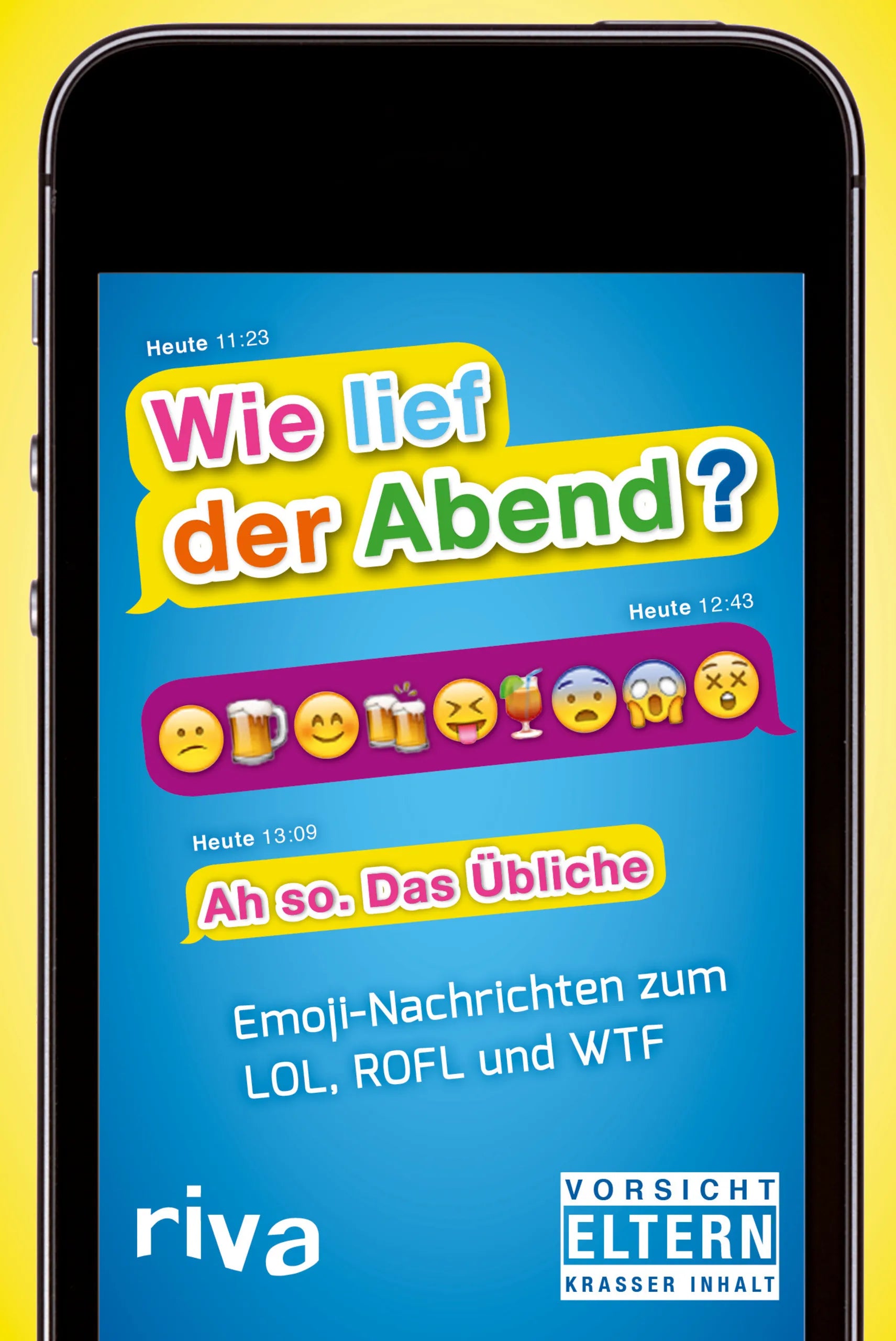 Buchcover von 'Wie lief der Abend?' - Taschenbuch von N.N.
