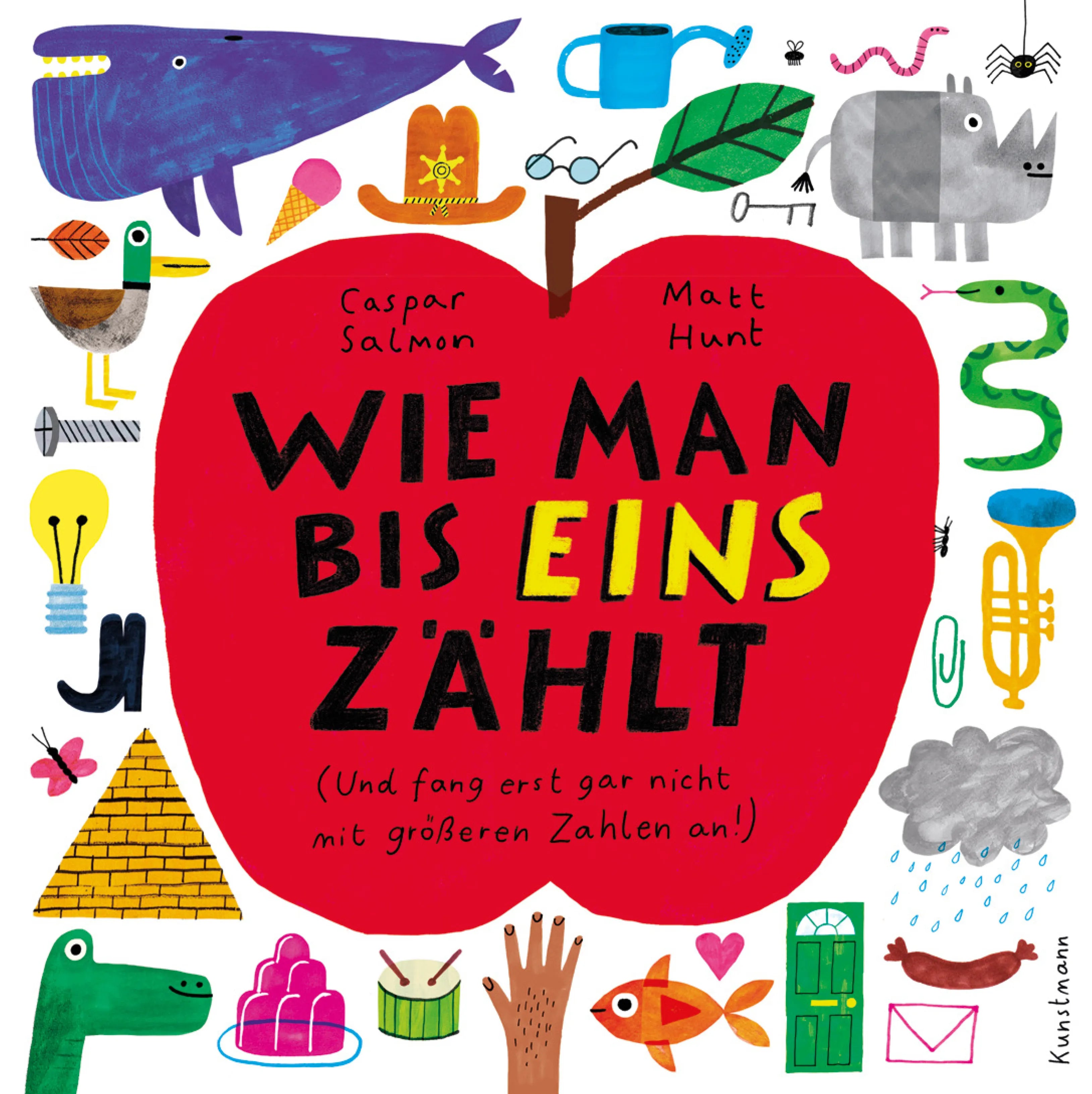 Buchcover von 'Wie man bis eins zählt' - Gebundene Ausgabe von Caspar Salmon