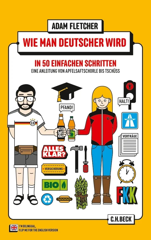 Cover: Wie man Deutscher wird in 50 einfachen Schritten (E-Book) von Adam Fletcher