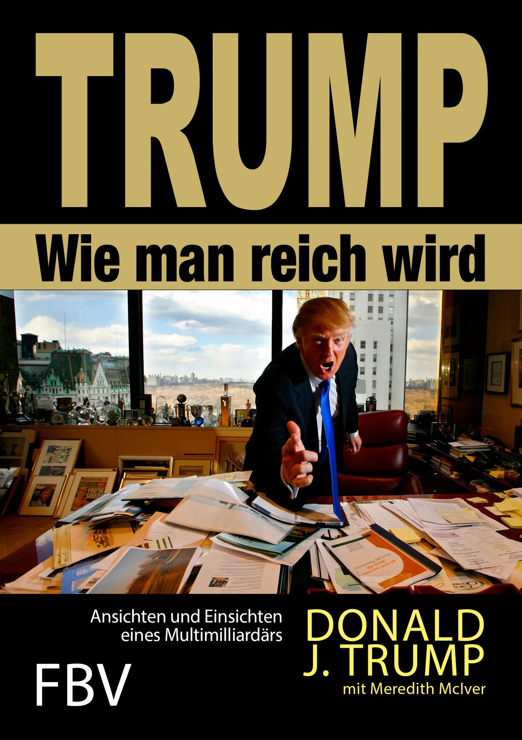 Buchcover von 'Wie man reich wird' - Taschenbuch von Donald J. Trump