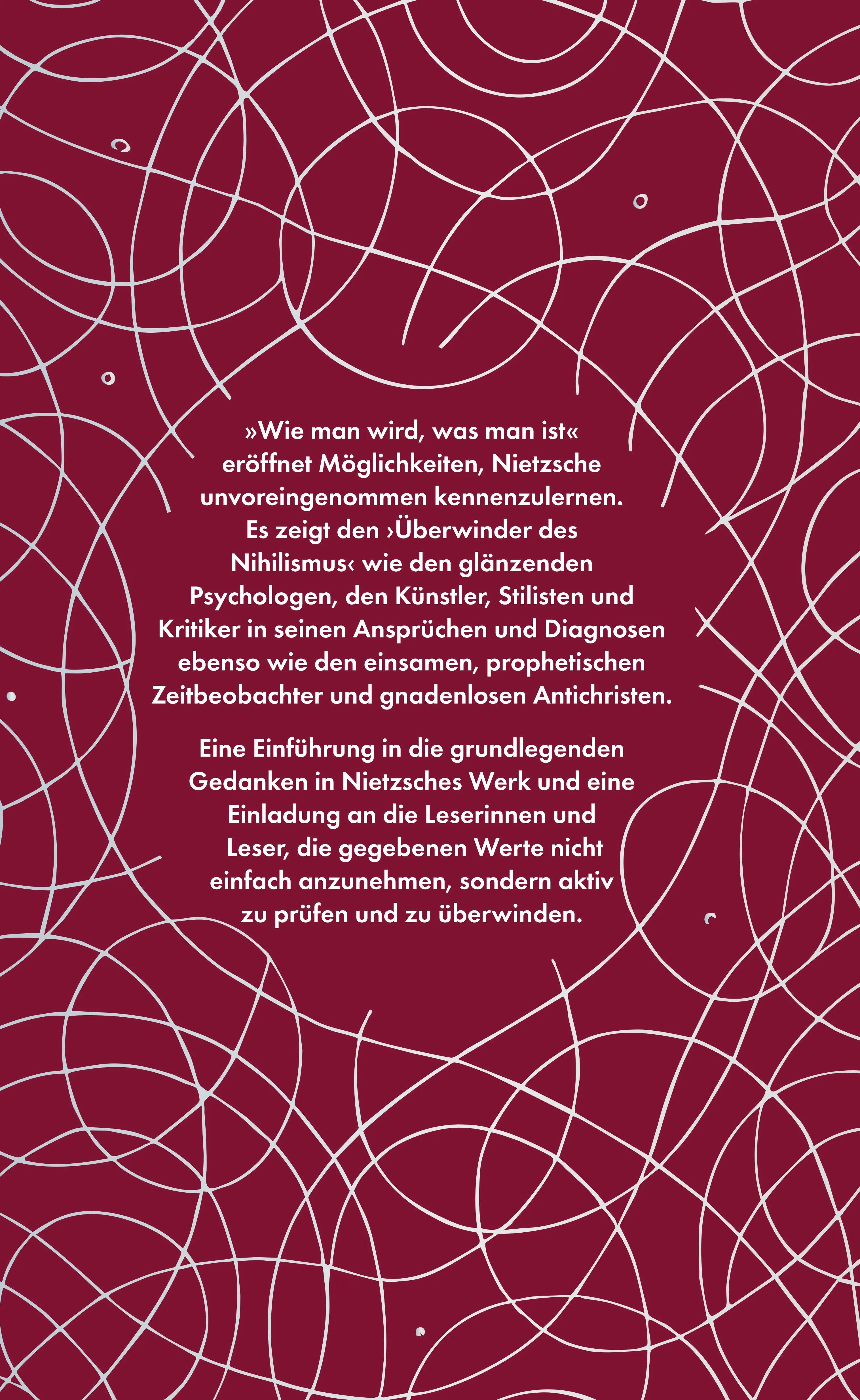 Rückseite: Wie man wird, was man ist (Hardcover)