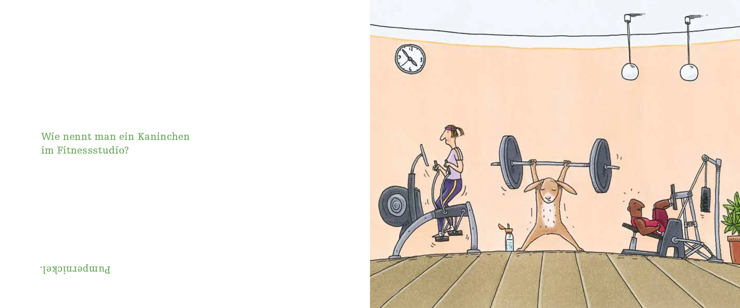 Moni Port - Wie nennt man ein Kaninchen im Fitnessstudio?