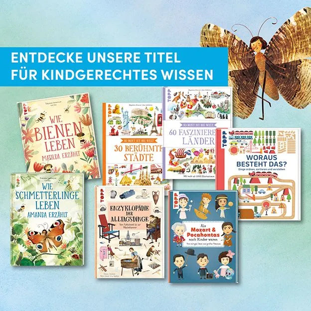 Detailansicht: Wie Schmetterlinge leben. Amanda erzählt. (Hardcover)