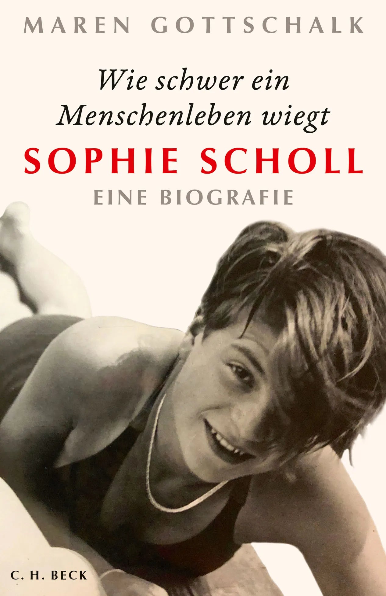 Buchcover von 'Wie schwer ein Menschenleben wiegt' - Gebundene Ausgabe von Maren Gottschalk