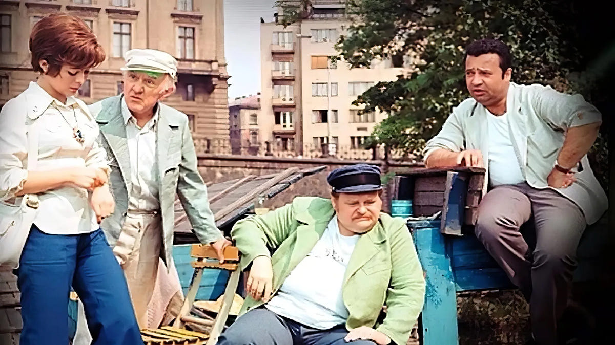 Filmszene 2 aus Wie soll man Dr. Mráček ertränken? oder Das Ende der Wassermänner in Böhmen – DVD