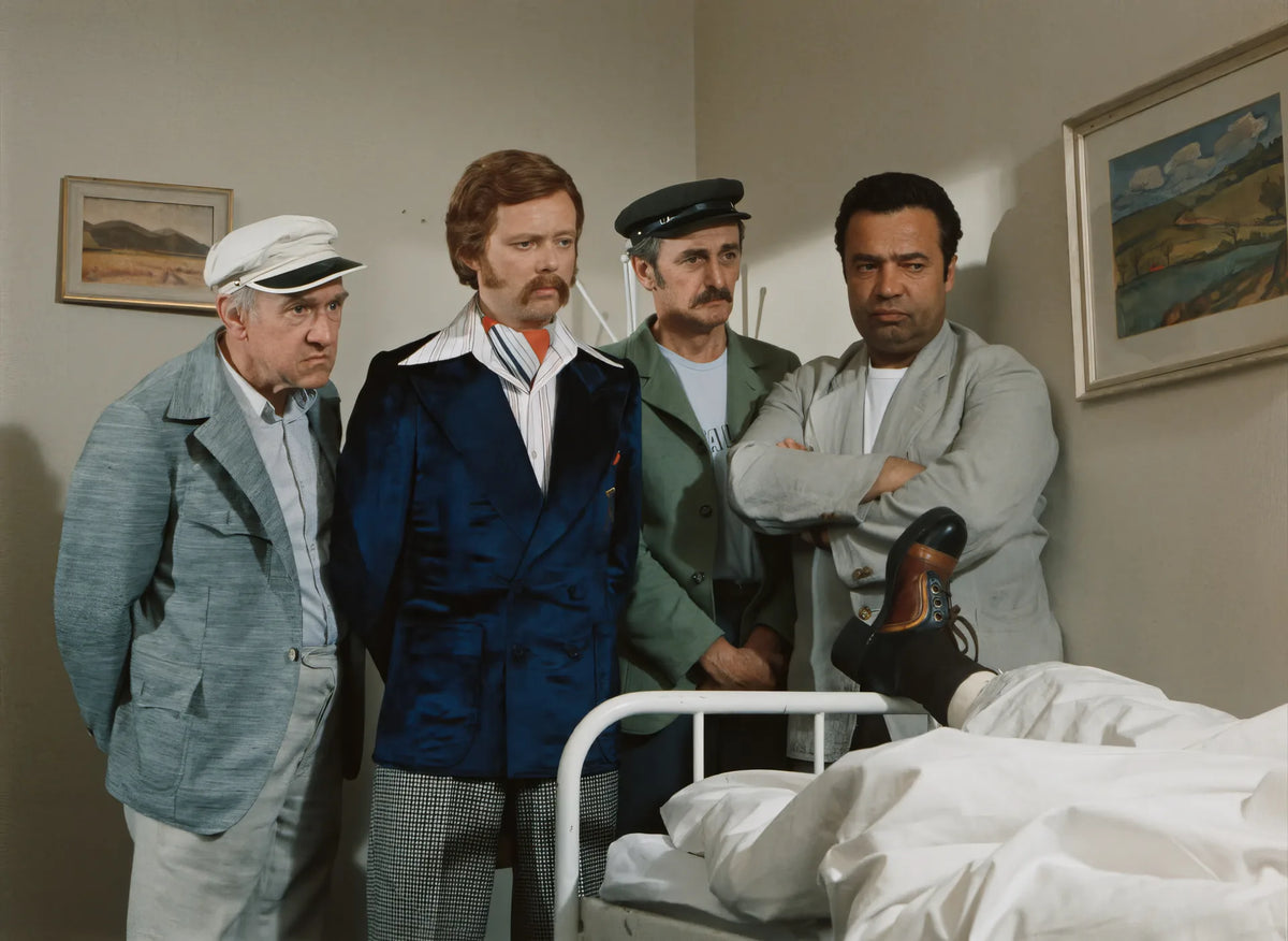 Filmszene 3 aus Wie soll man Dr. Mráček ertränken? oder Das Ende der Wassermänner in Böhmen – DVD