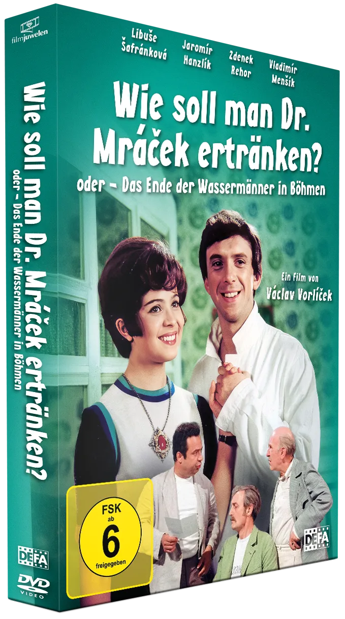 Produktansicht 1 von Wie soll man Dr. Mráček ertränken? oder Das Ende der Wassermänner in Böhmen – DVD