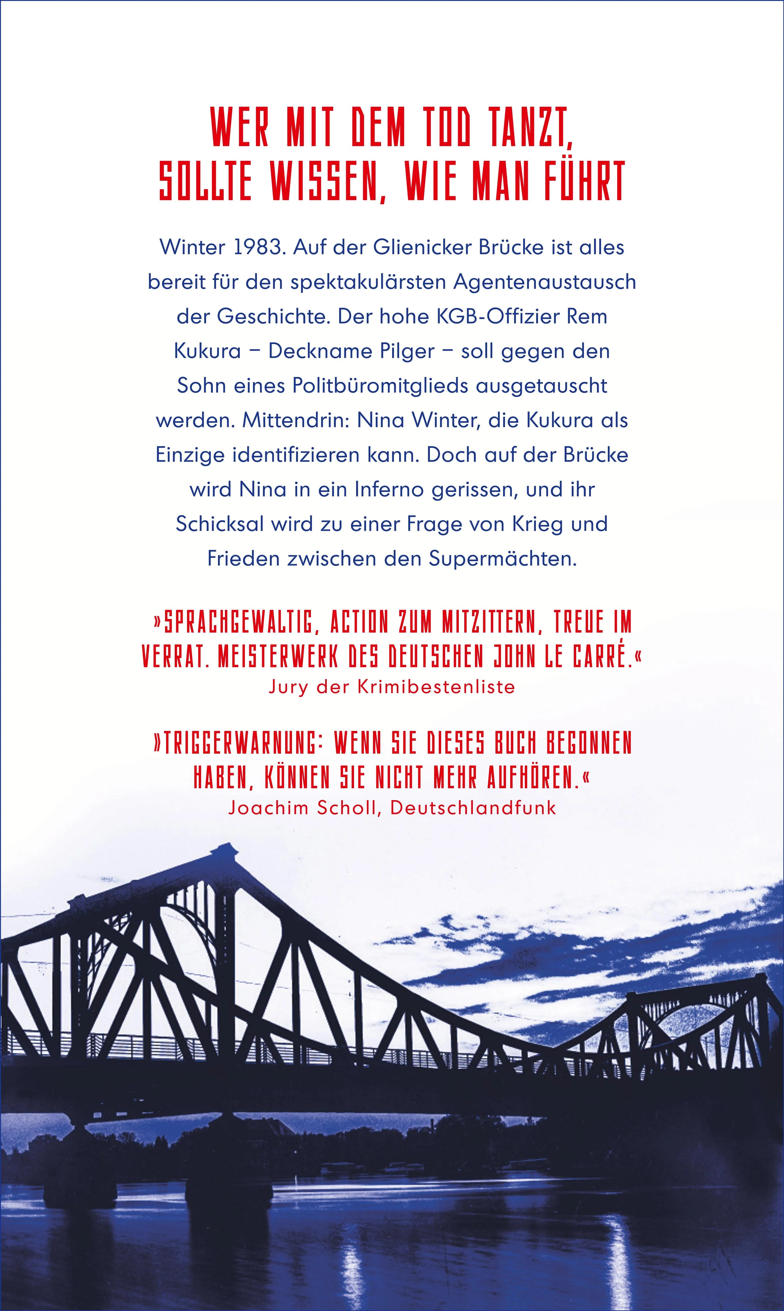 Buchrückseite von 'Wie Sterben geht' mit Klappentext - Gebundene Ausgabe