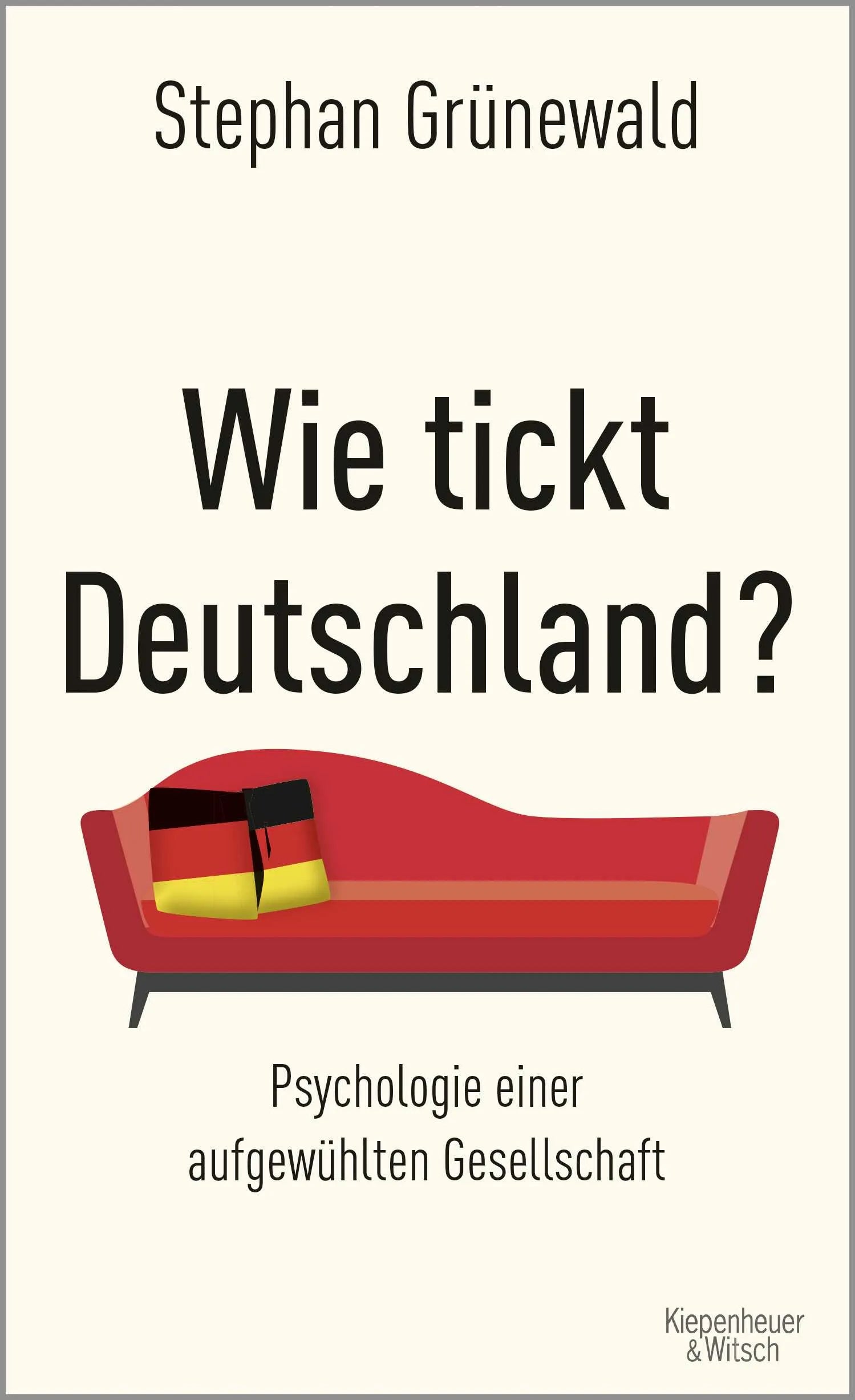 Buchcover von 'Wie tickt Deutschland?' - Gebundene Ausgabe von Stephan Grünewald