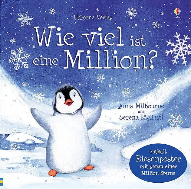 Buchcover von 'Wie viel ist eine Million?' - Gebundene Ausgabe von Anna Milbourne