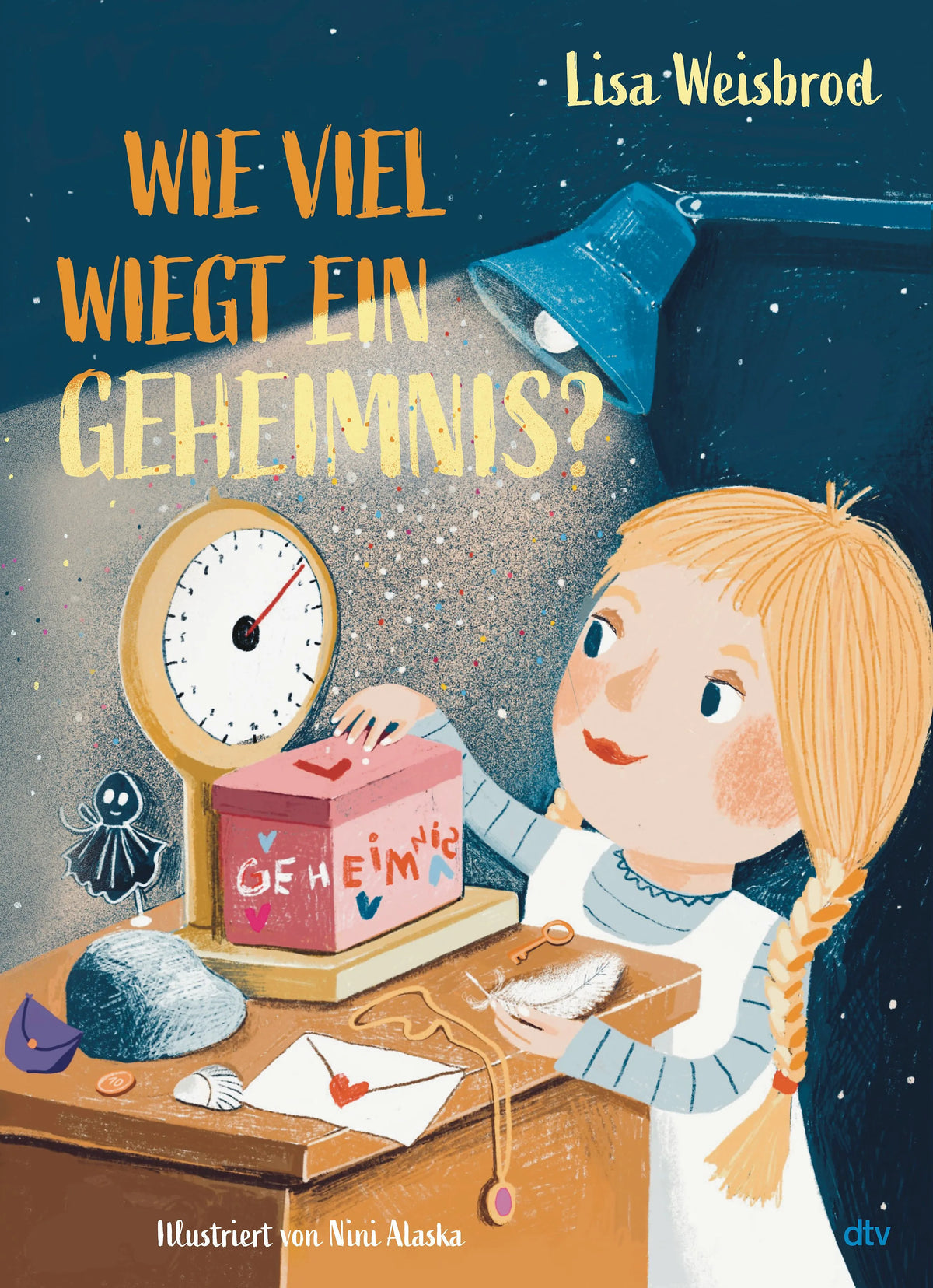 Cover: Wie viel wiegt ein Geheimnis? (Hardcover) von Lisa Weisbrod